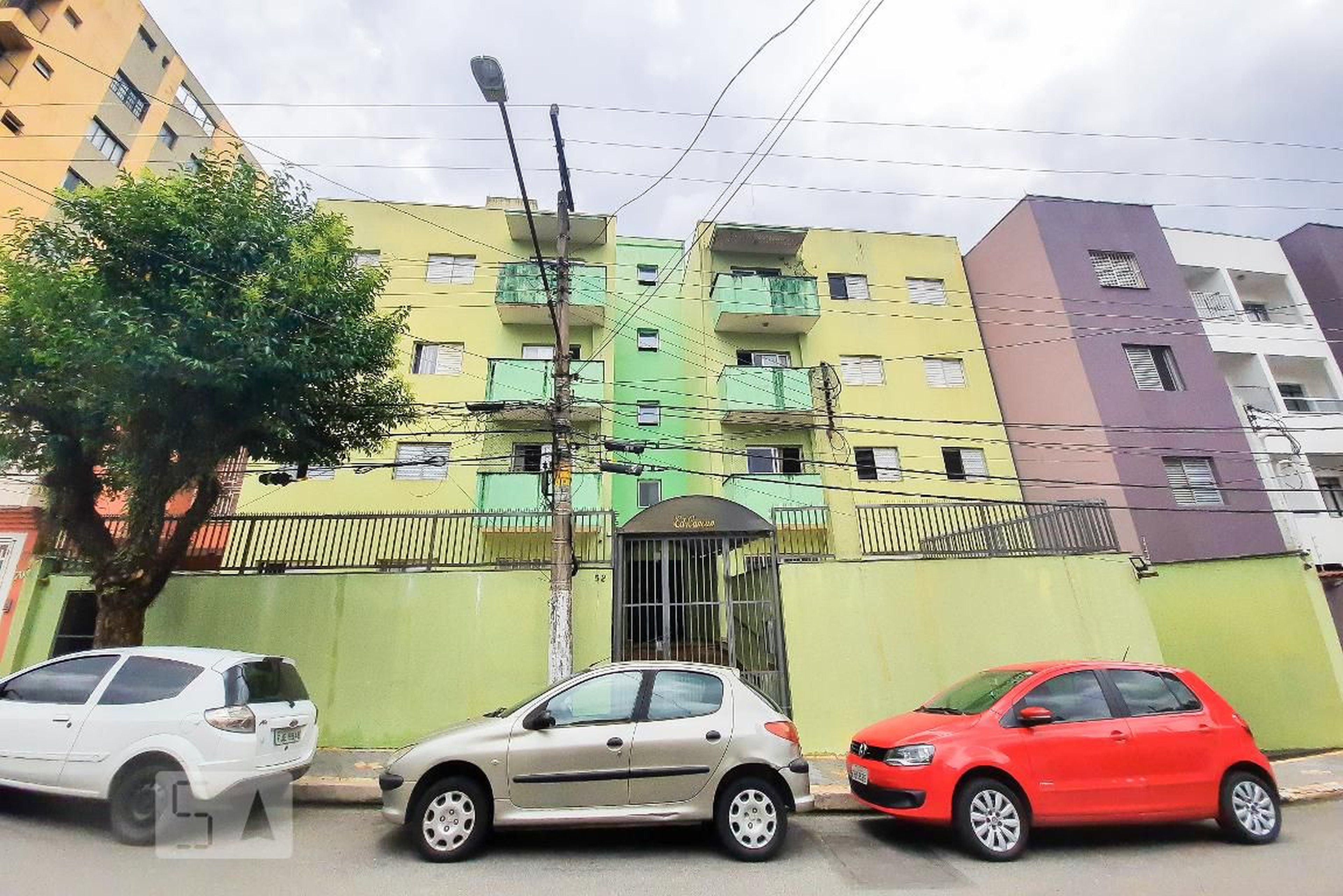 Fachada do Condomínio Edifício Cancun