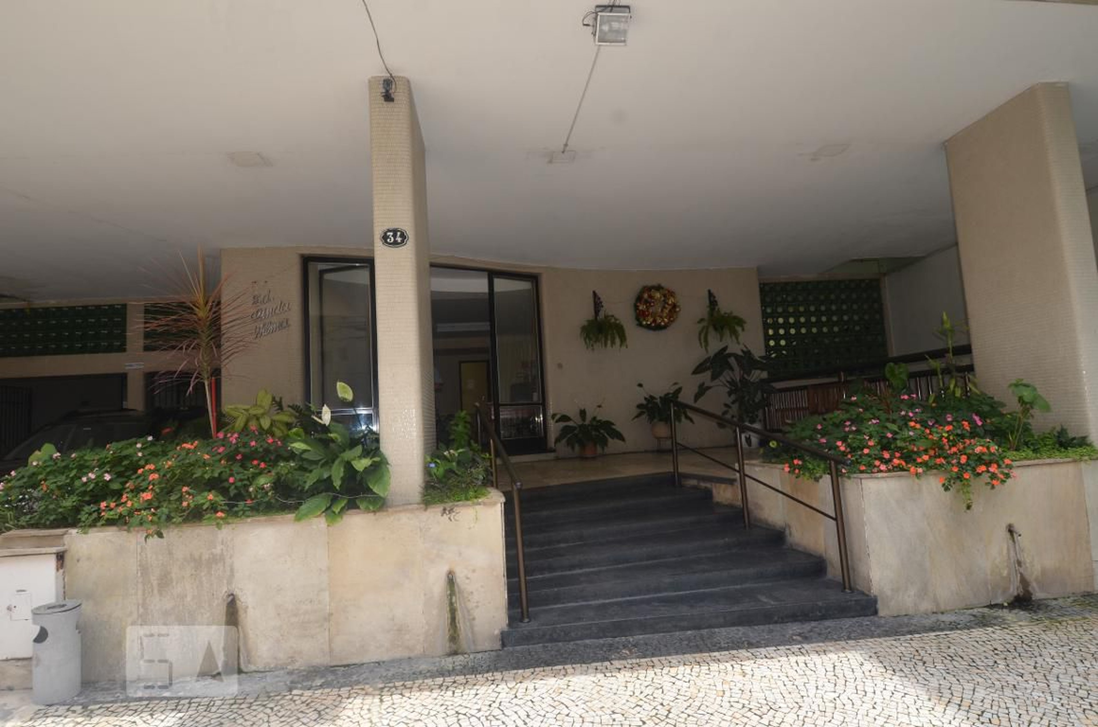 Entrada do predio - Edifício Linda Wilma