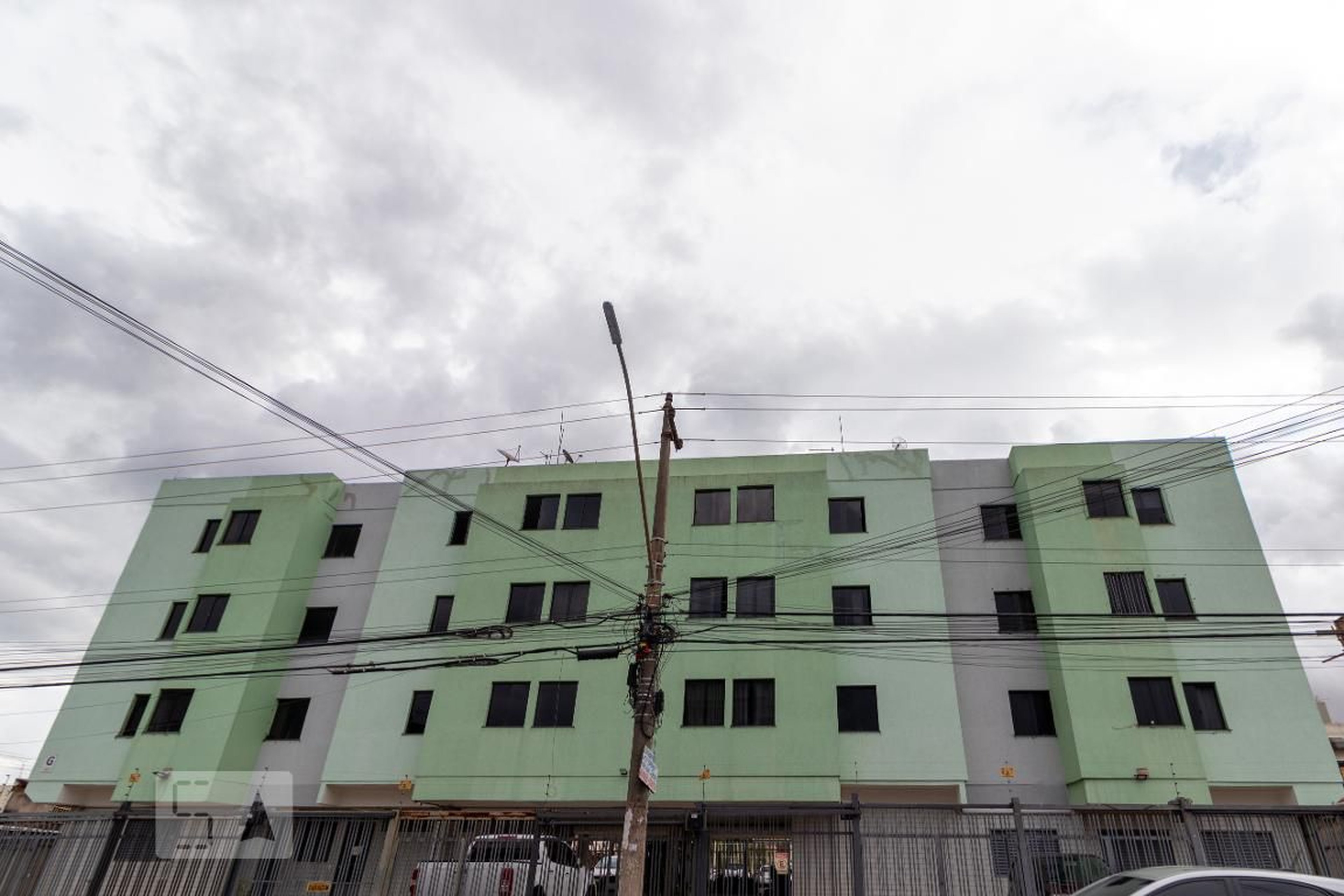 Fachada Condomínio em Qi 7, Bloco G 