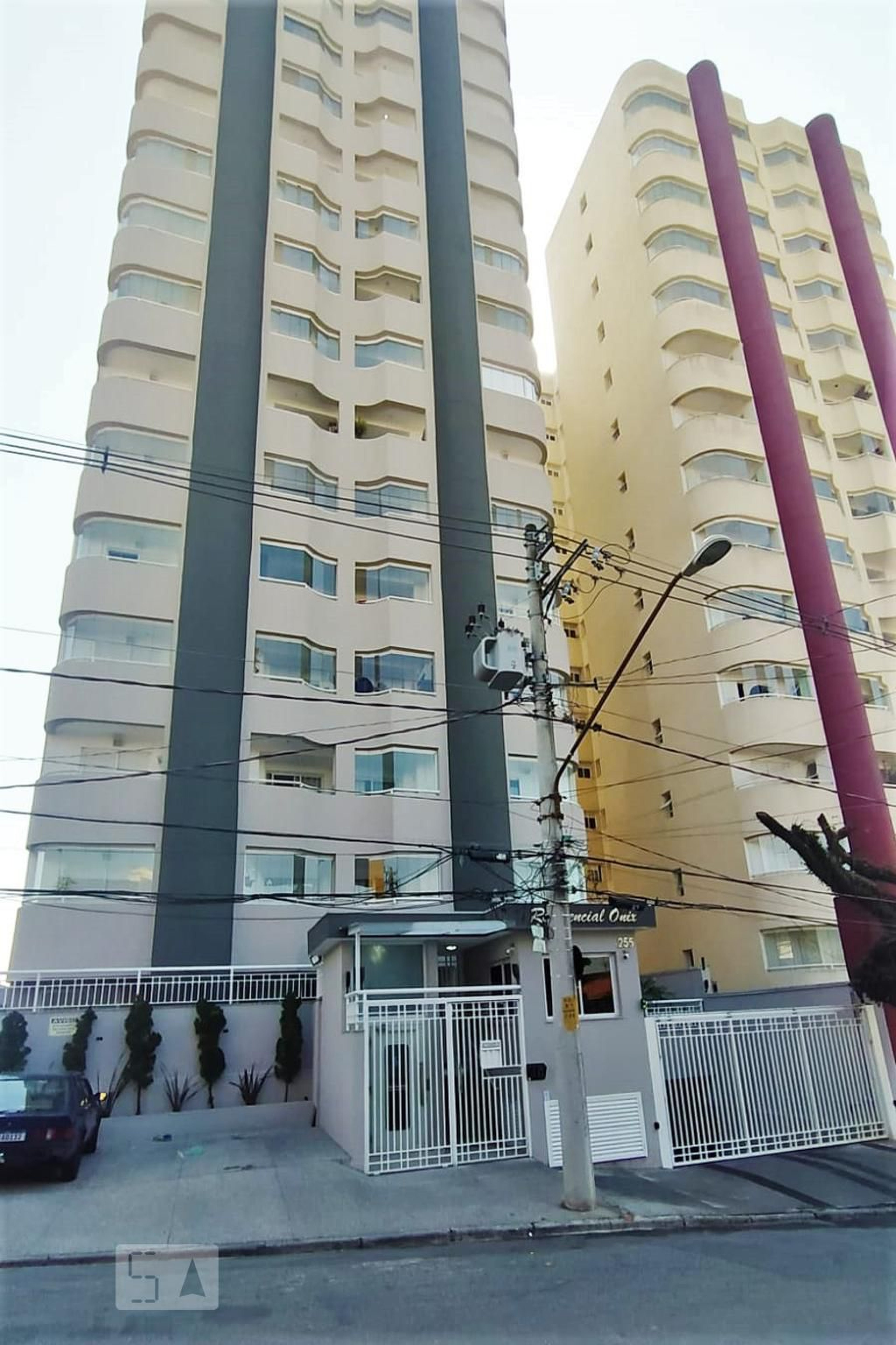 Fachada do Condomínio Residencial Onix