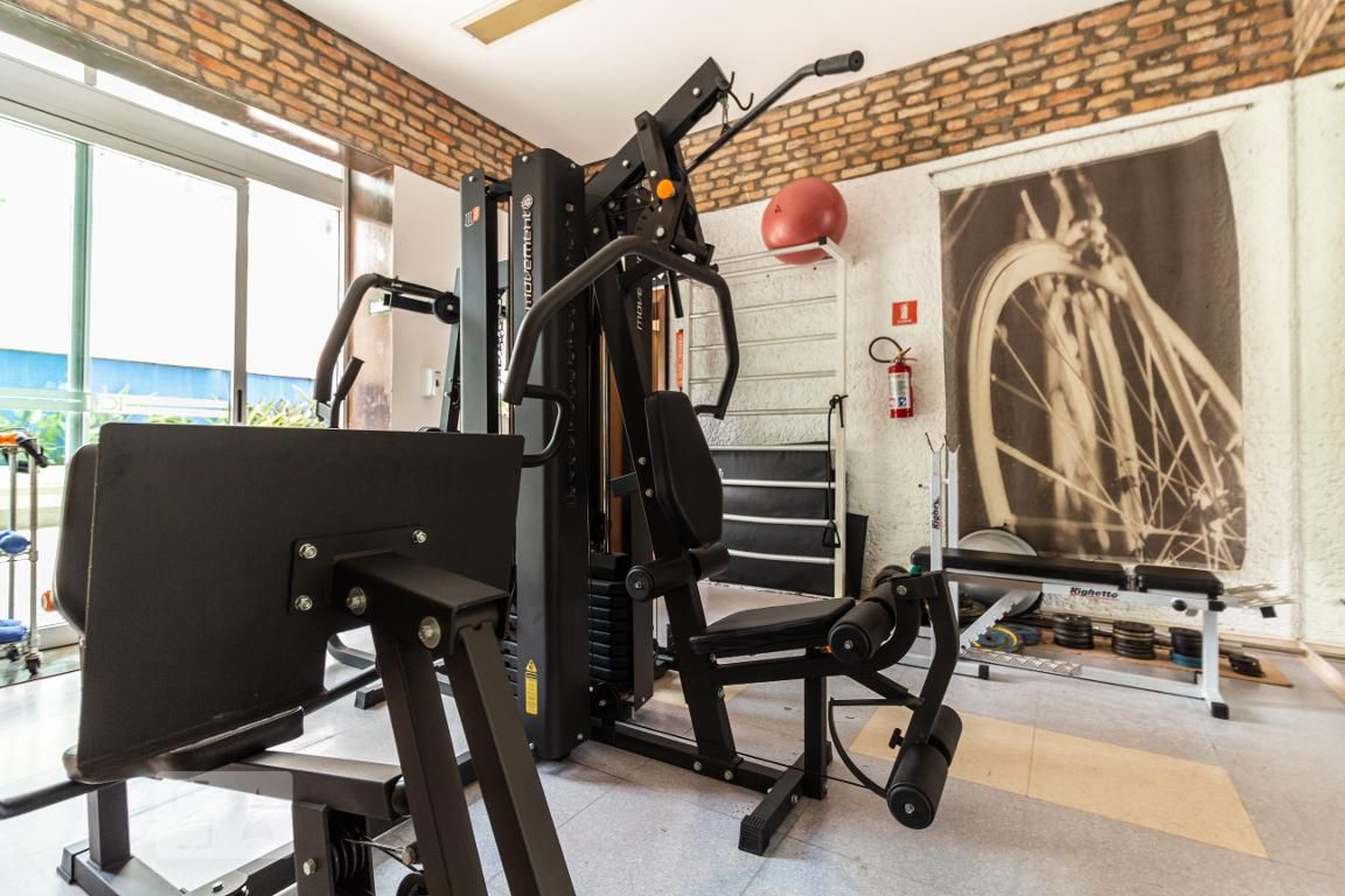 Área Comum - Academia - Loft