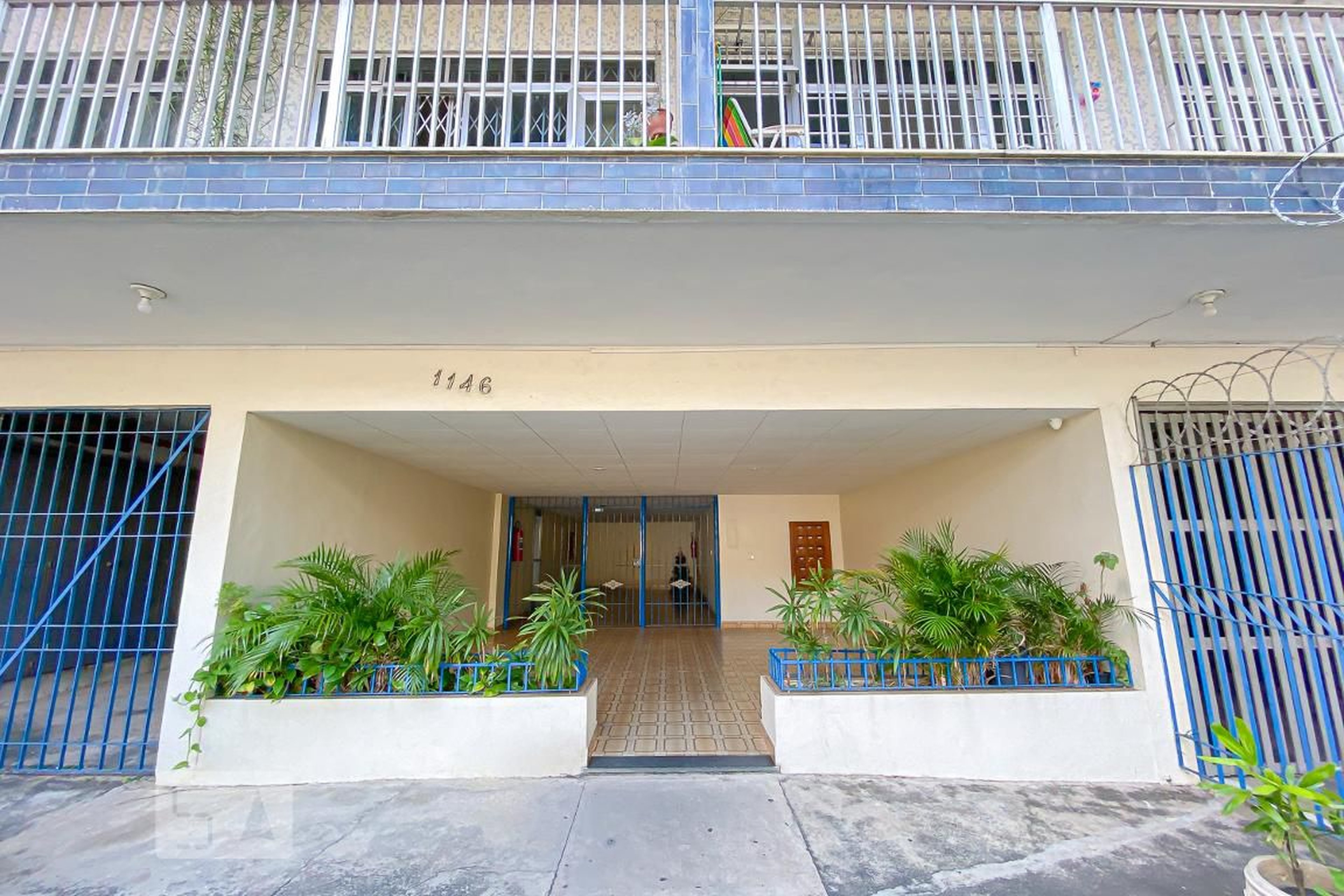 Entrada do prédio - Edifício Inaia