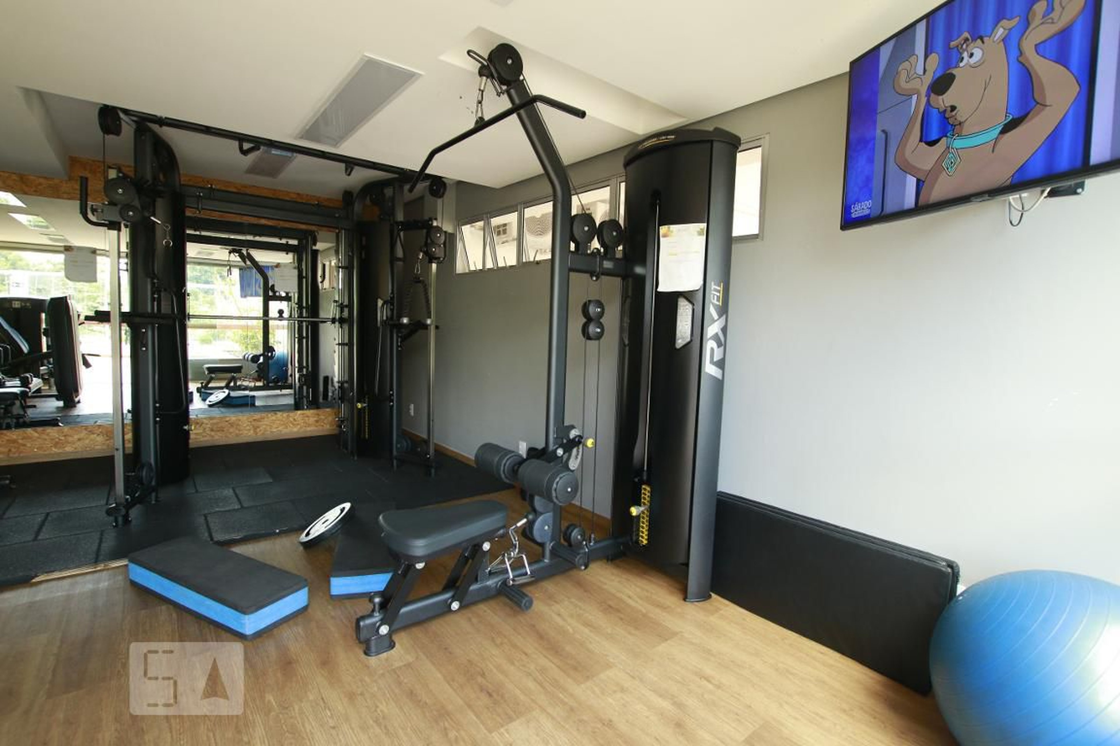 Área comum - Academia Condomínio em R. do Siri, Jardim Atlatico