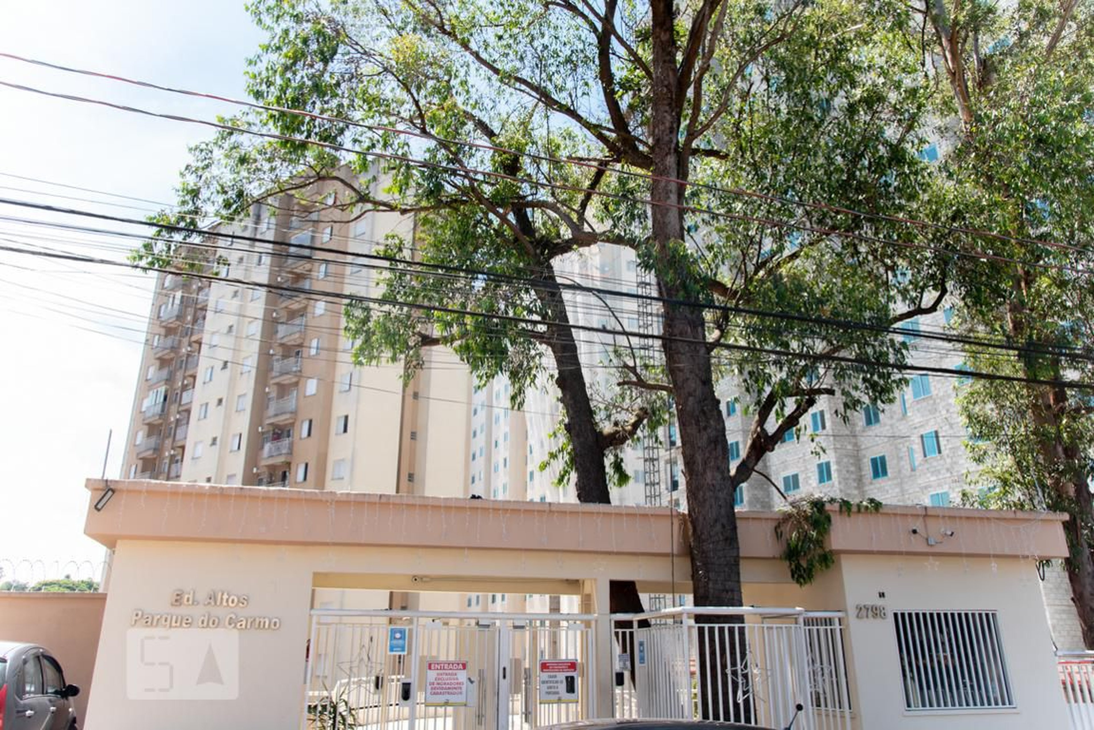 Fachada Condomínio em Rua Victório Santim, altos pq carmo