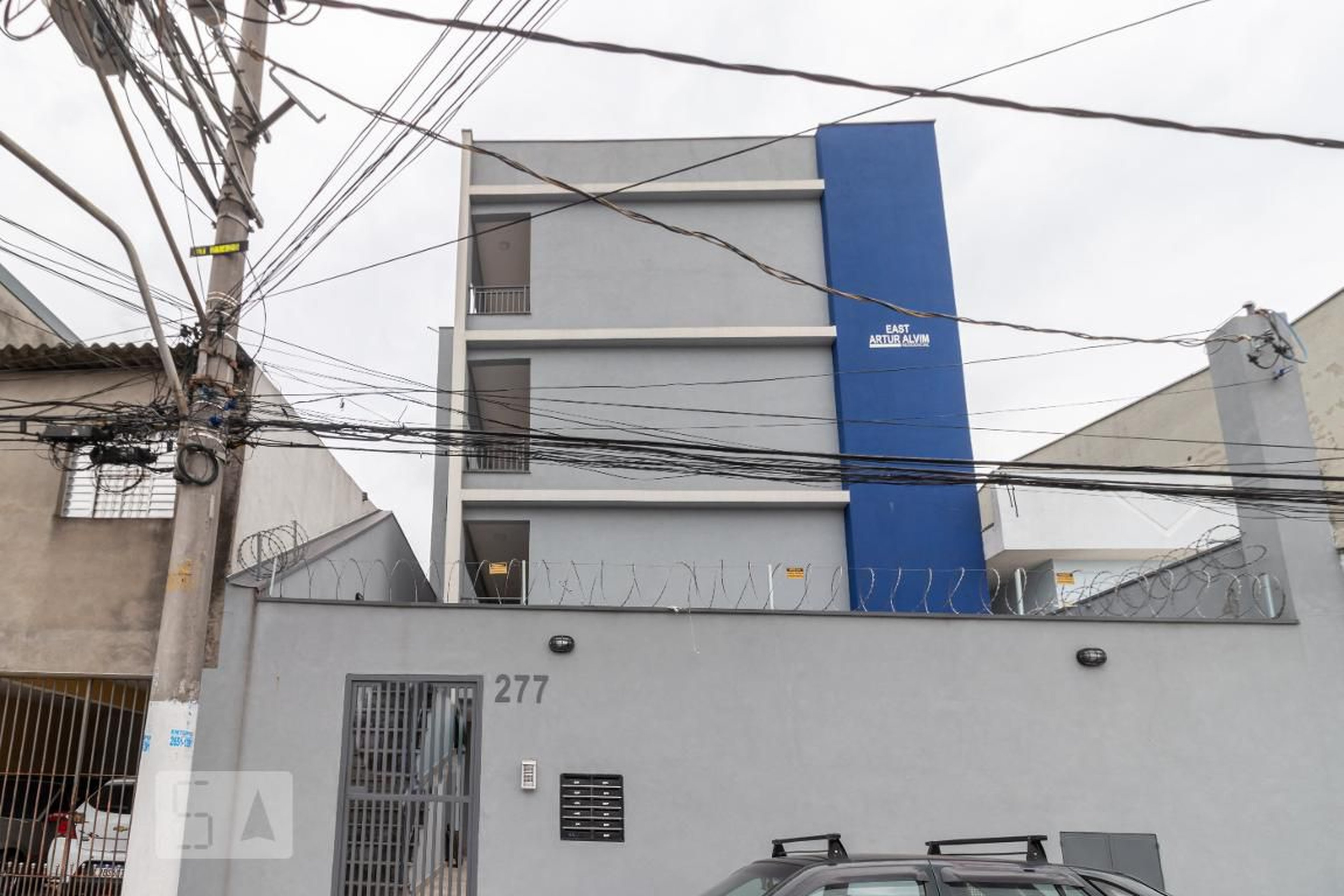 Fachada do Condomínio Condomínio East Arthur Alvim