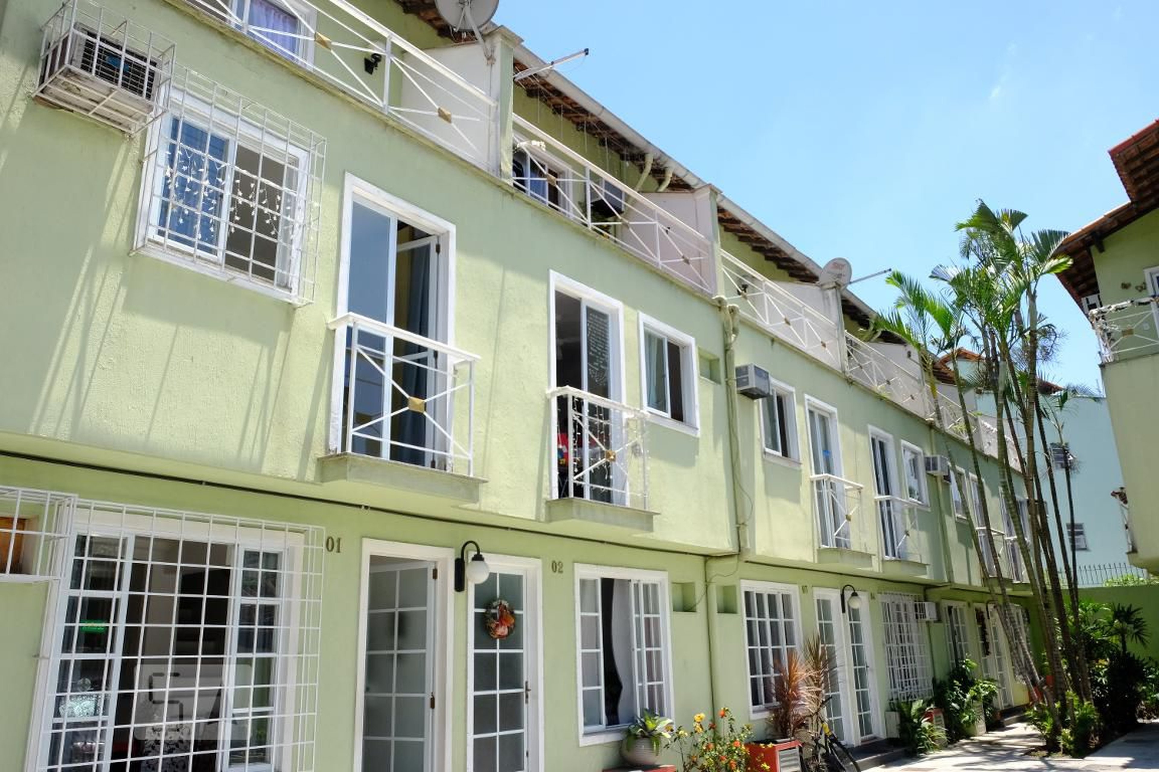 Fachada Condomínio em Rua Bacairis, 240