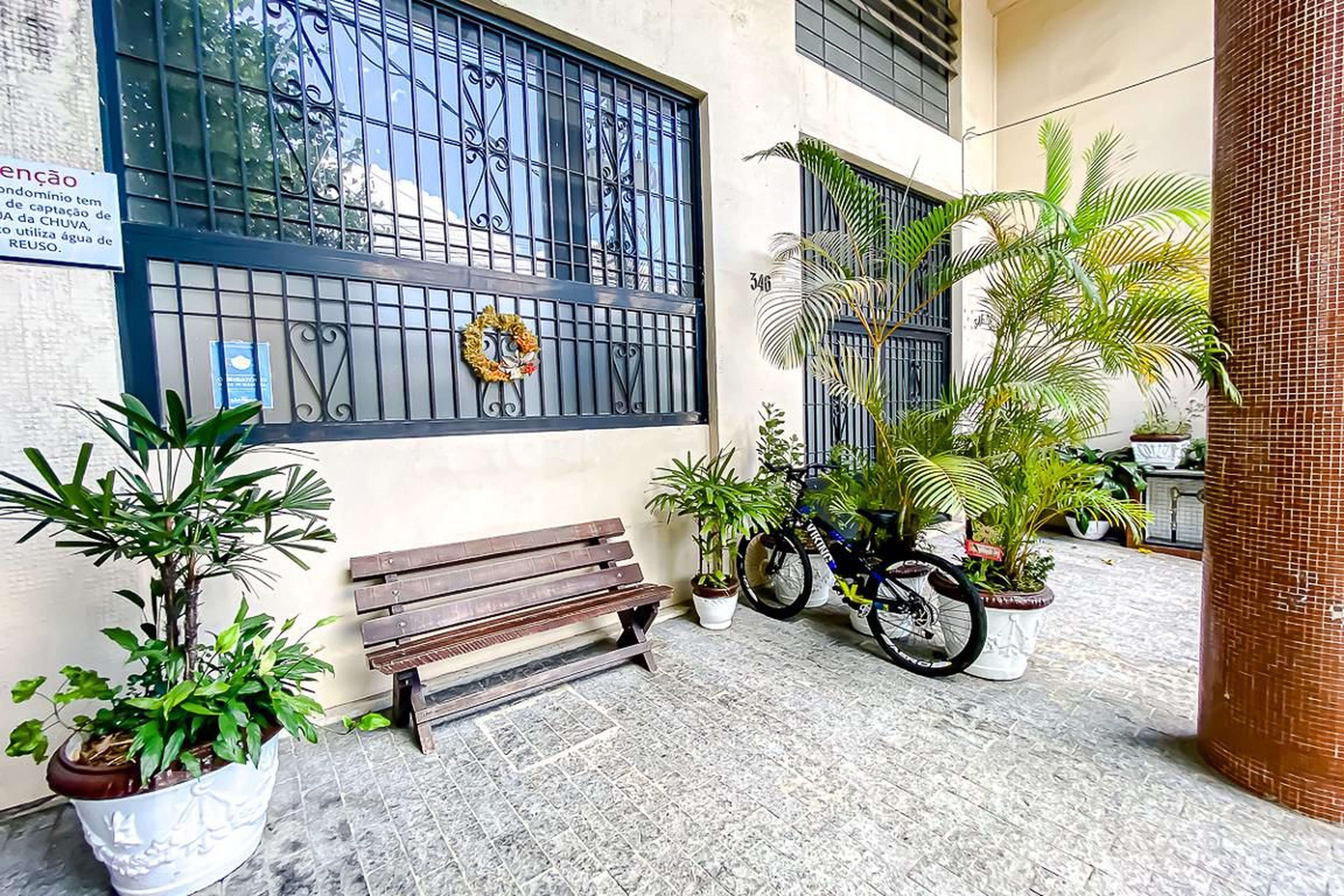 Entrada do predio - Edifício Borba Gato