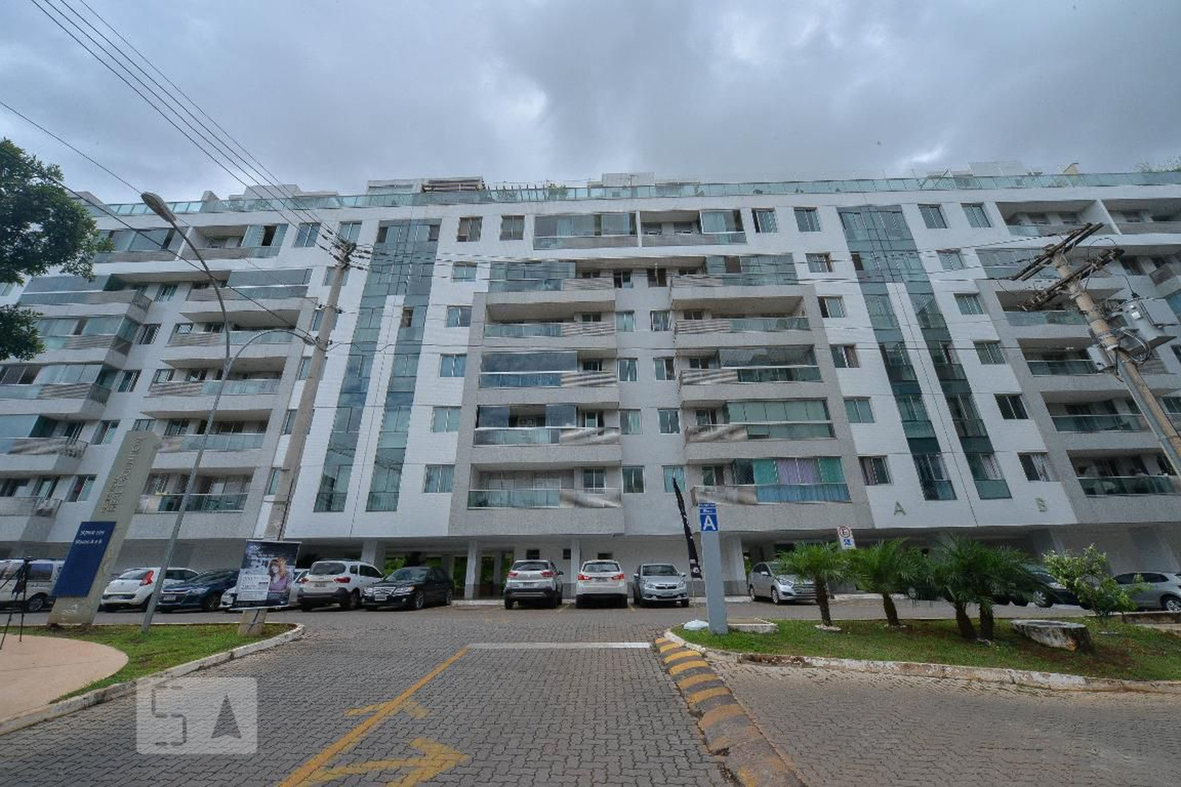 Fachada Condomínio em Sqnw 109, Bloco A e B