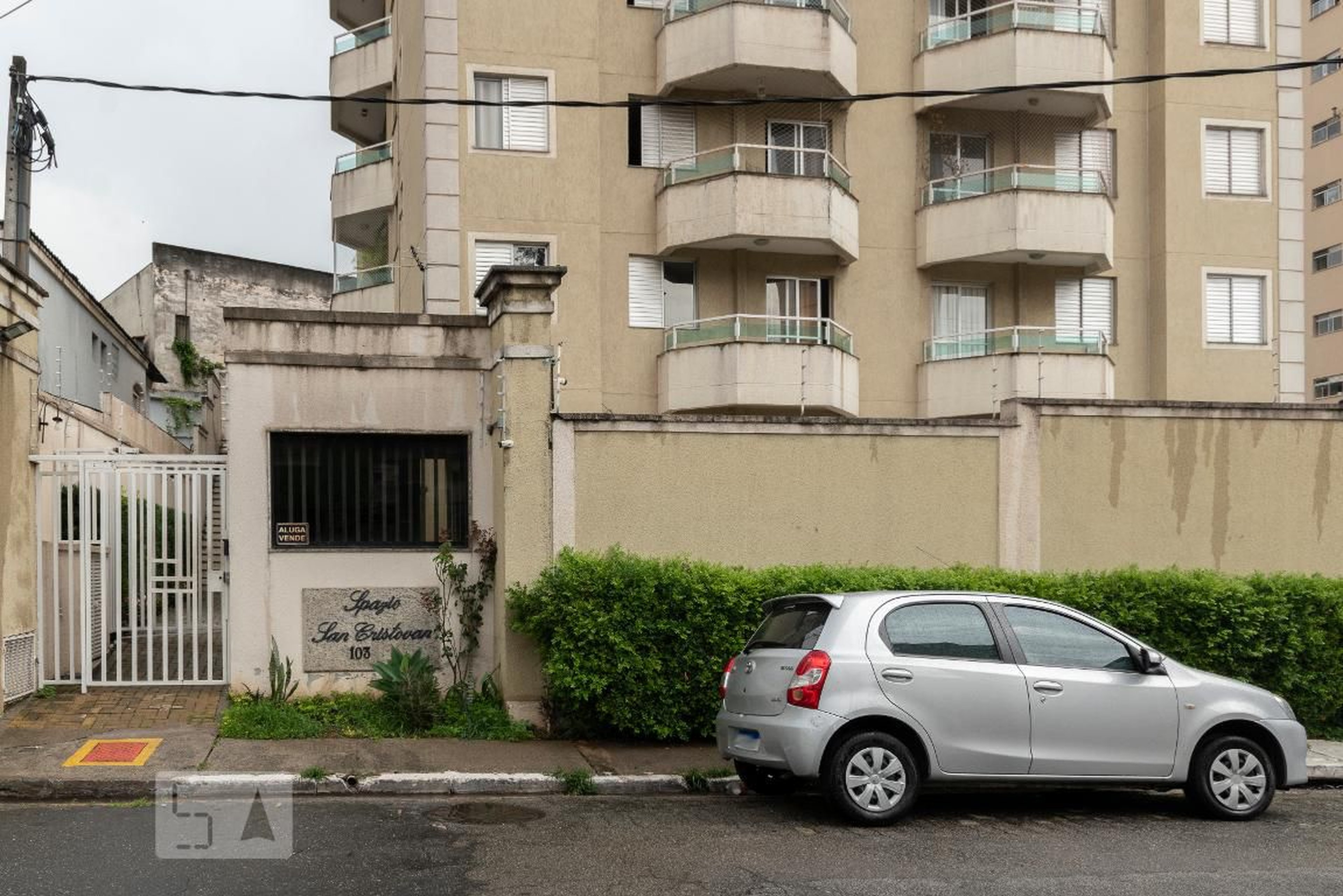 Fachada Condomínio em Rua Boçoroca, 115