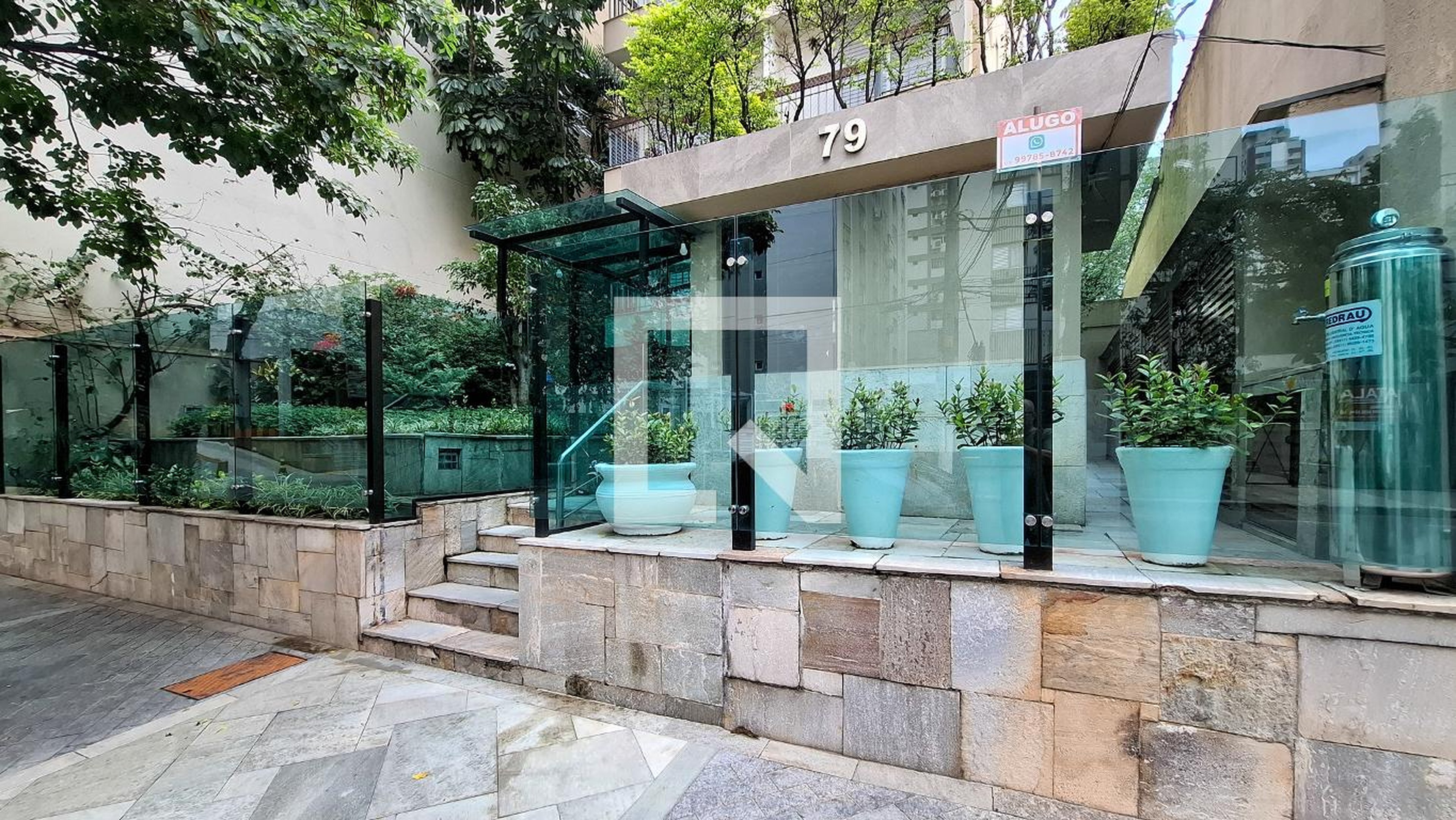 Fachada do Prédio Edifício Cortina D Ampezzo