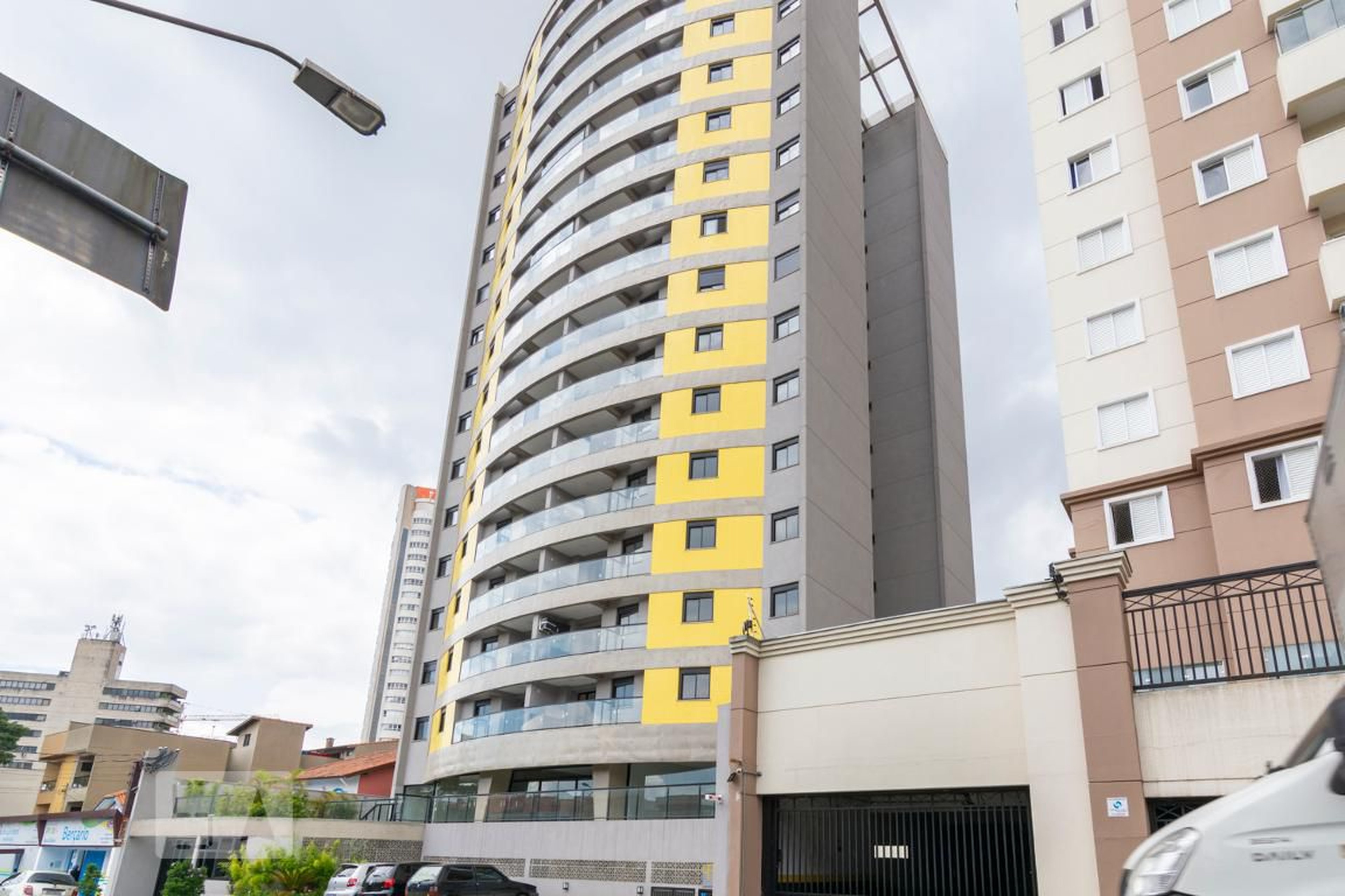 Fachada Condomínio em Avenida Doutor Antônio Álvaro, 515