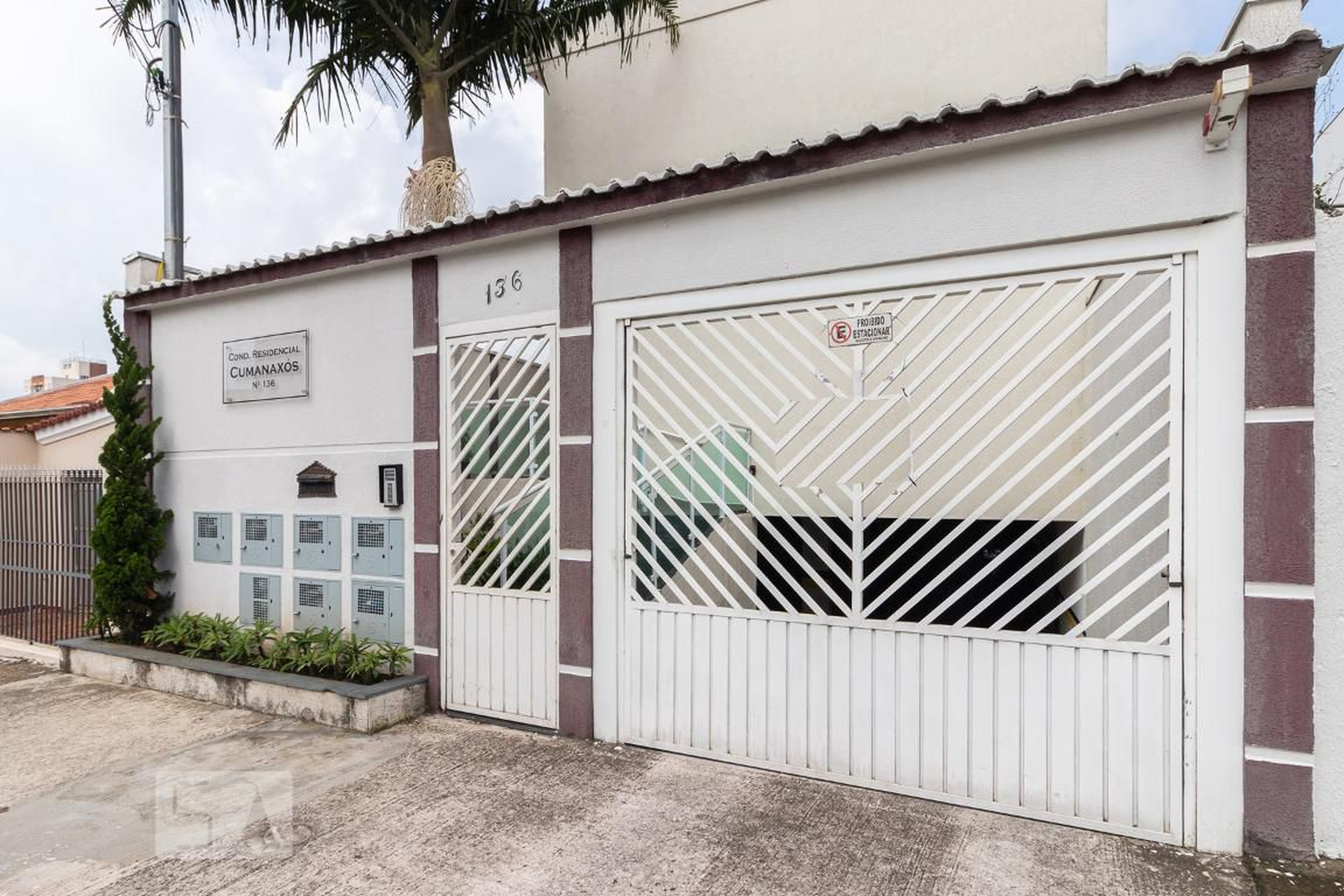 Fachada do Condomínio Residencial Cumanaxos