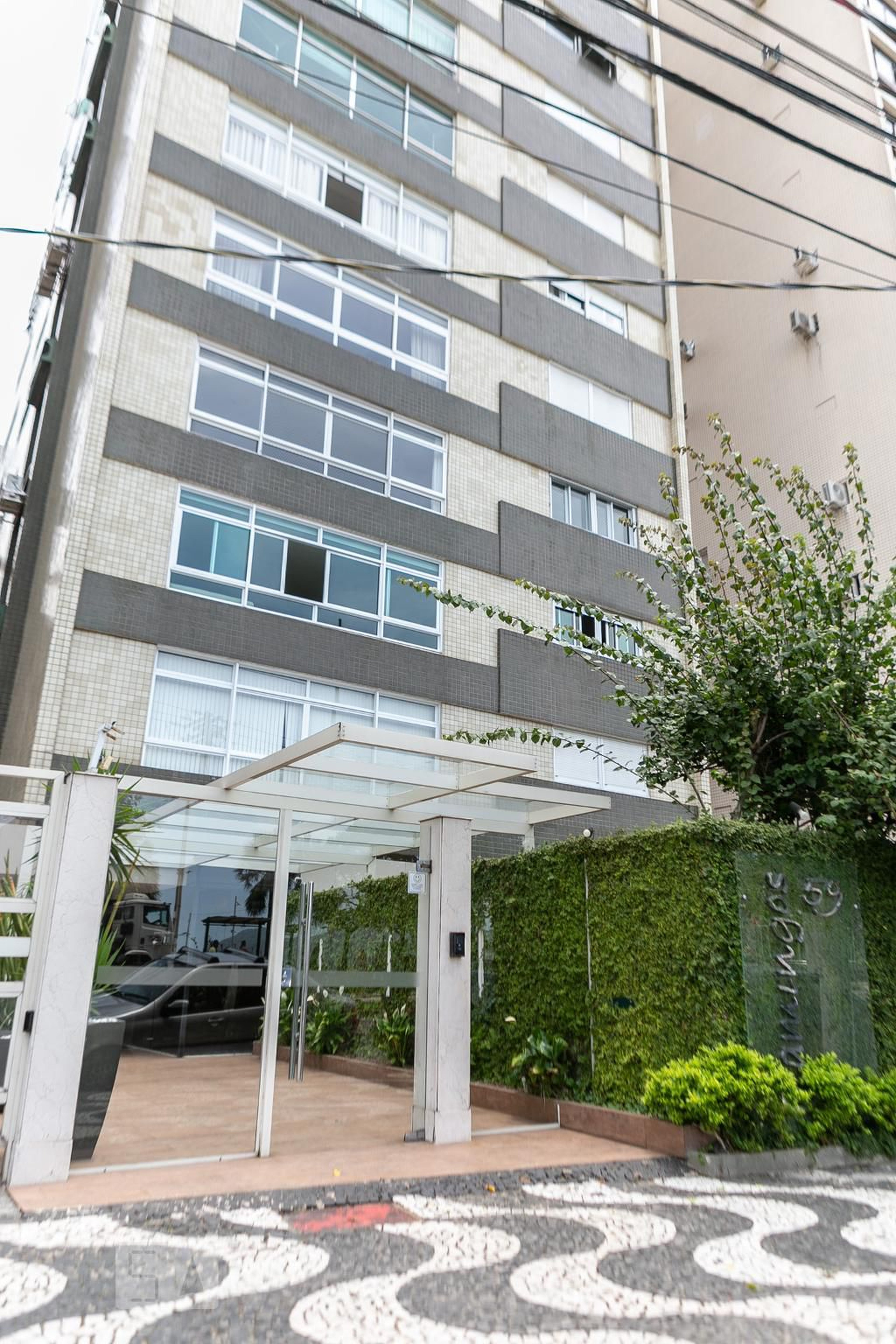 Fachada Condomínio em Avenida Vicente de Carvalho, 59