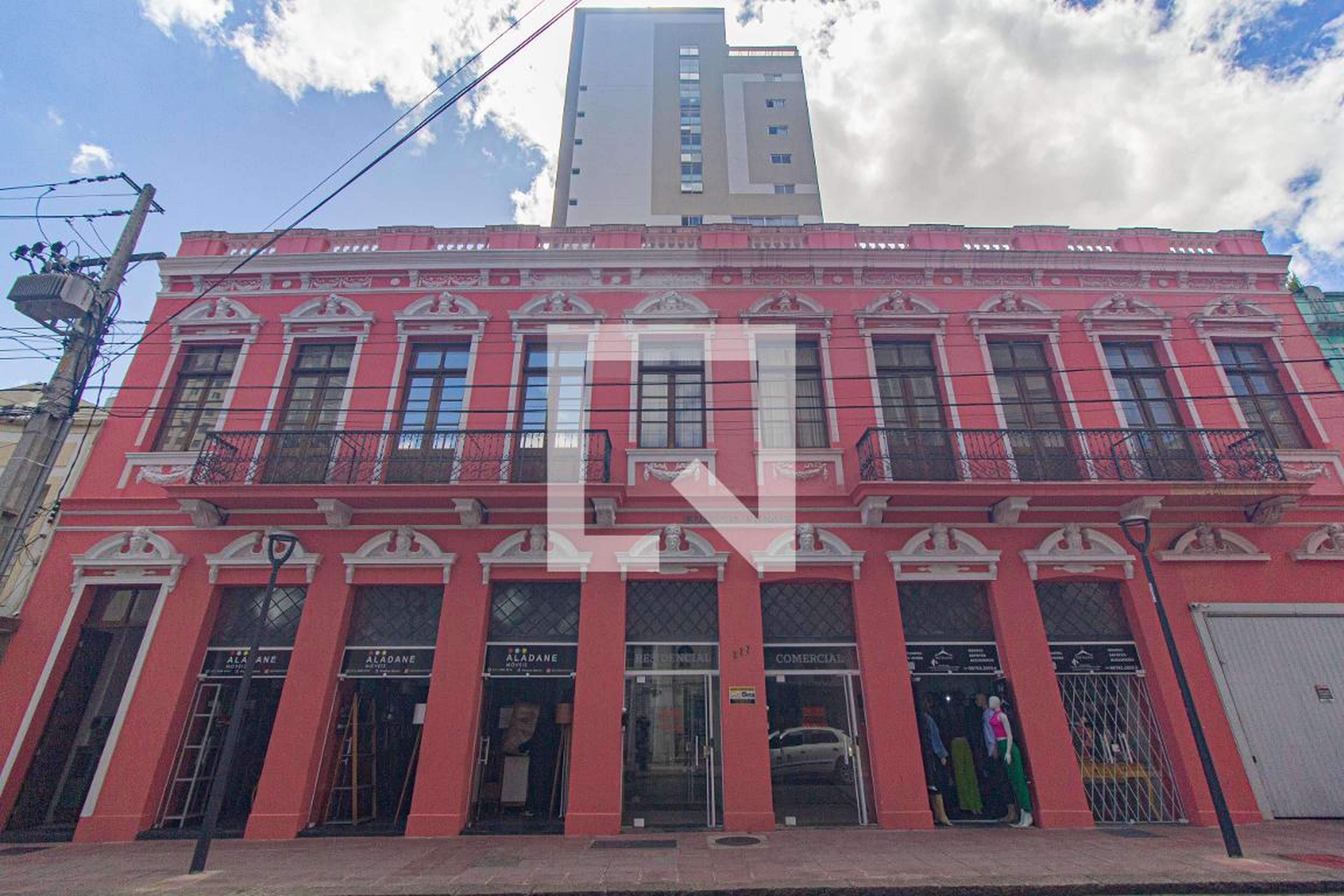 Fachada do Prédio Edifício Primus Curitiba