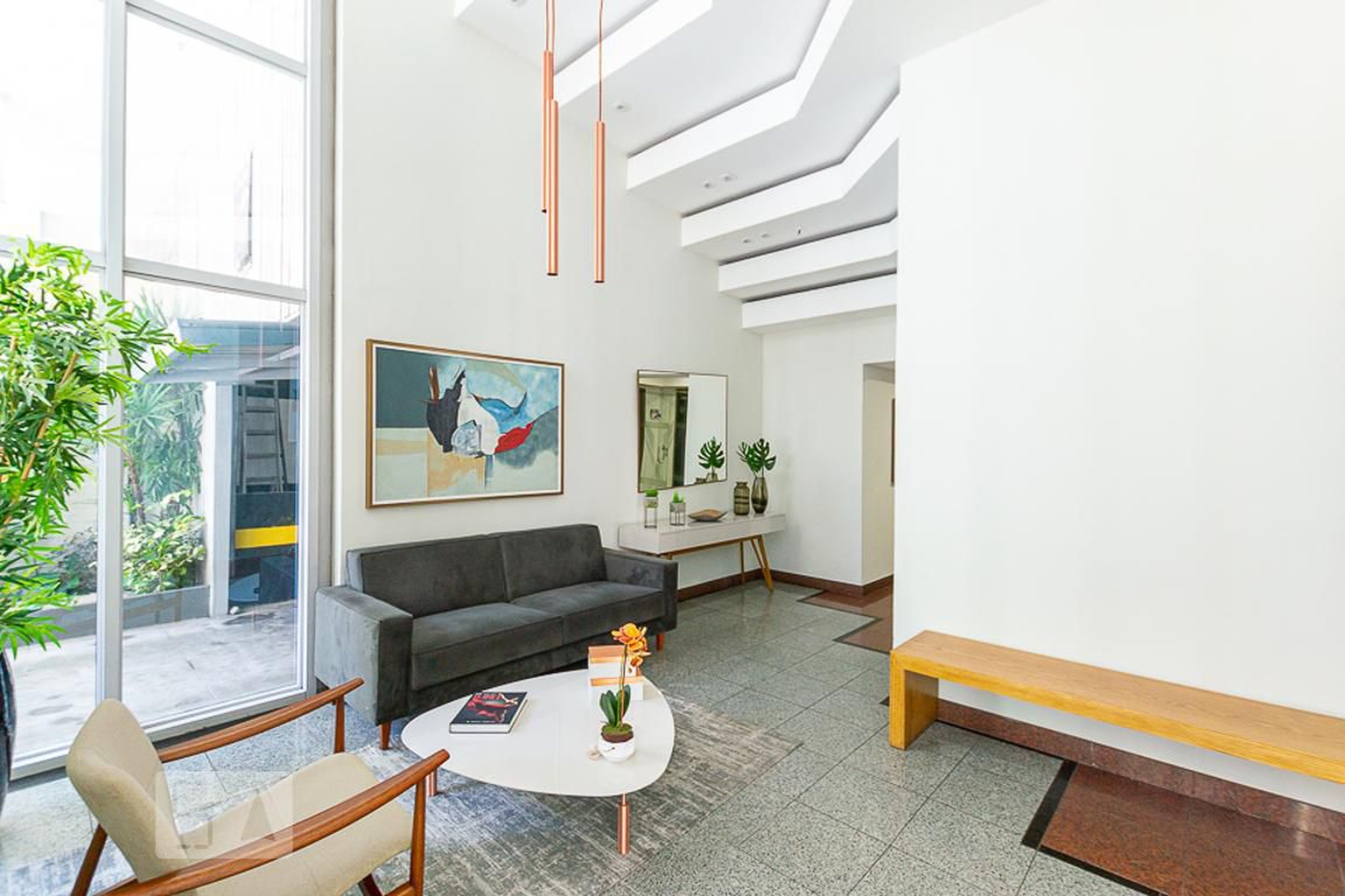 Hall social - Edifício Palazzo D'Arco