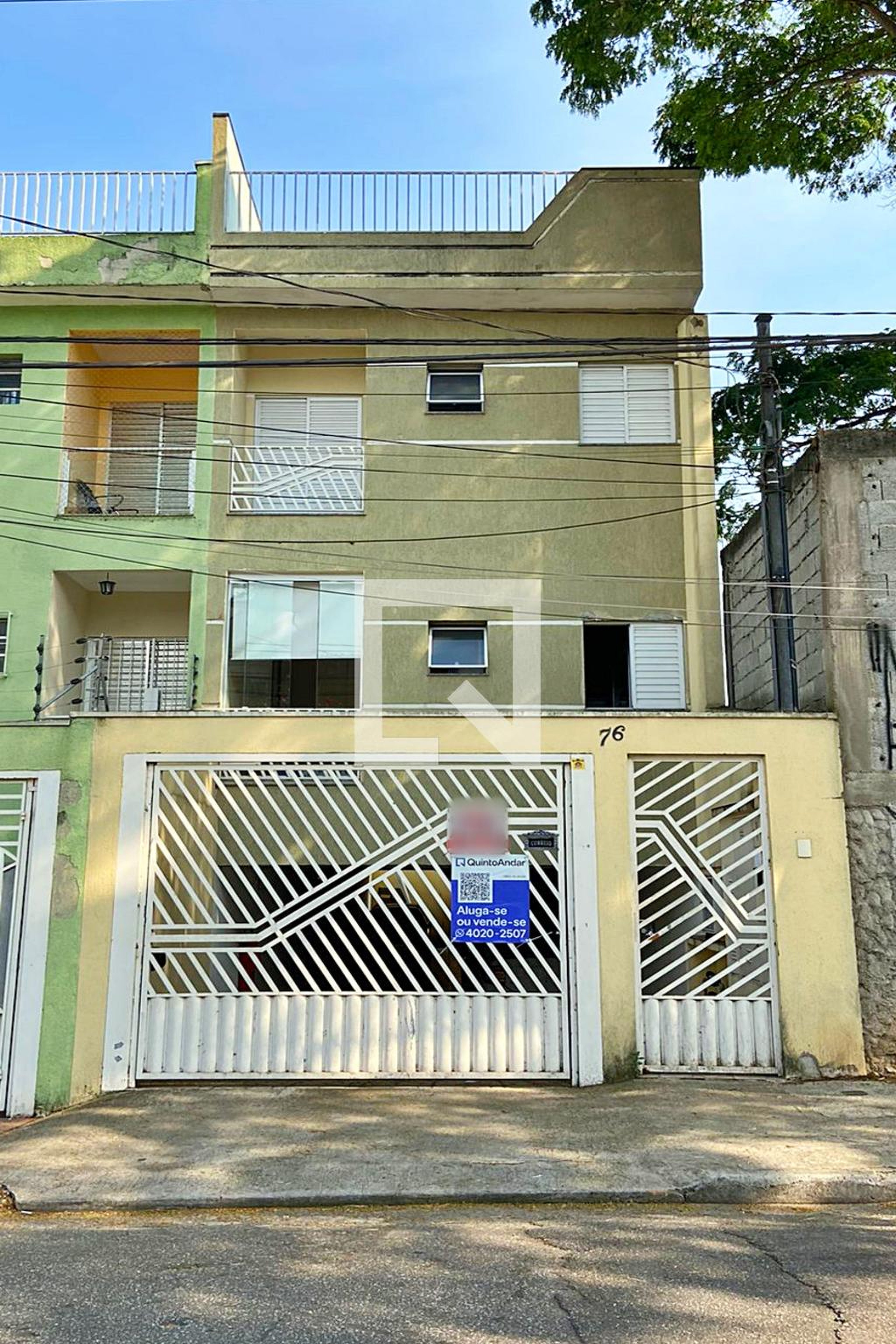 Fachada Condomínio em Rua Cáucaso, 760