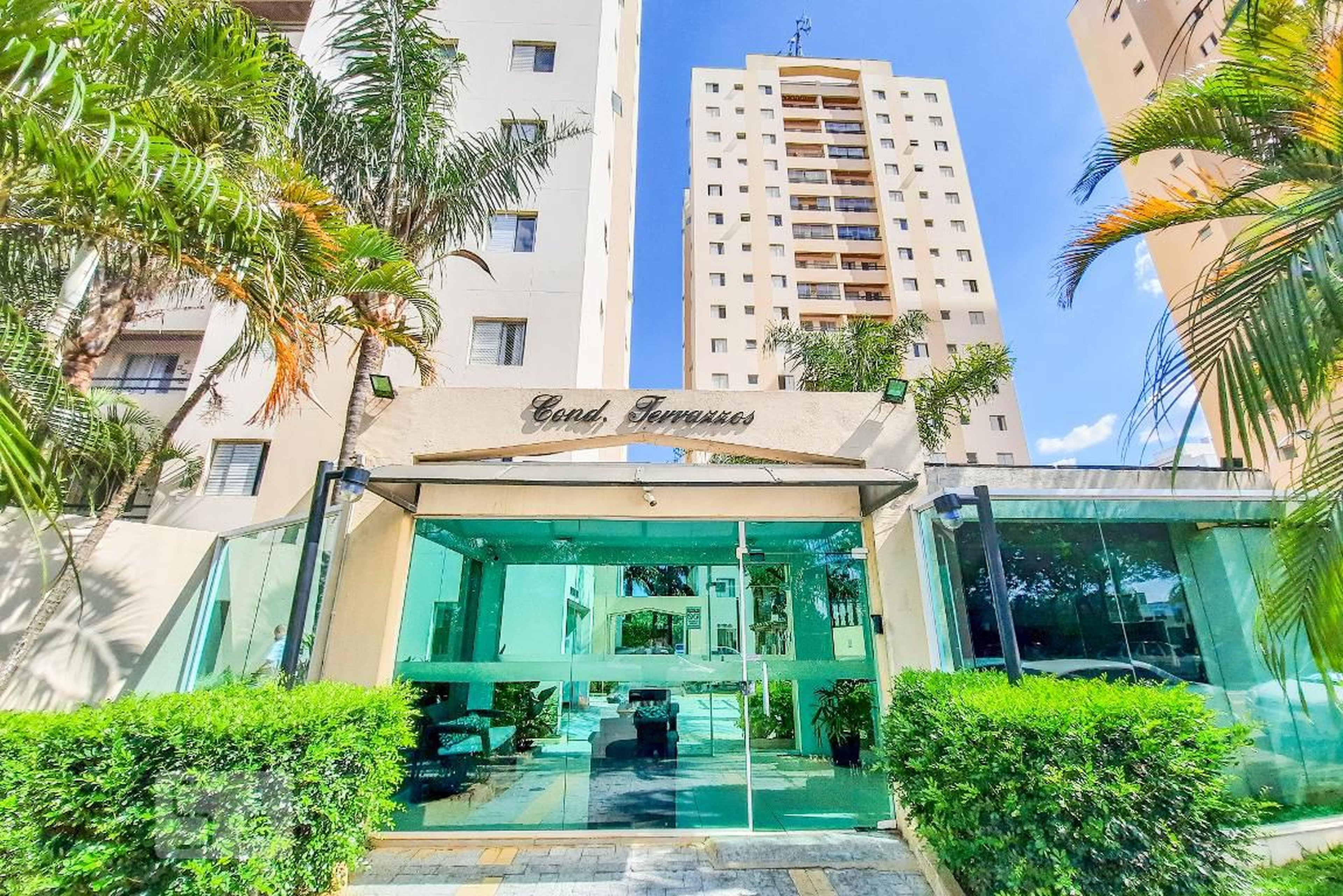 Fachada do Condomínio Edifício Terrazzos