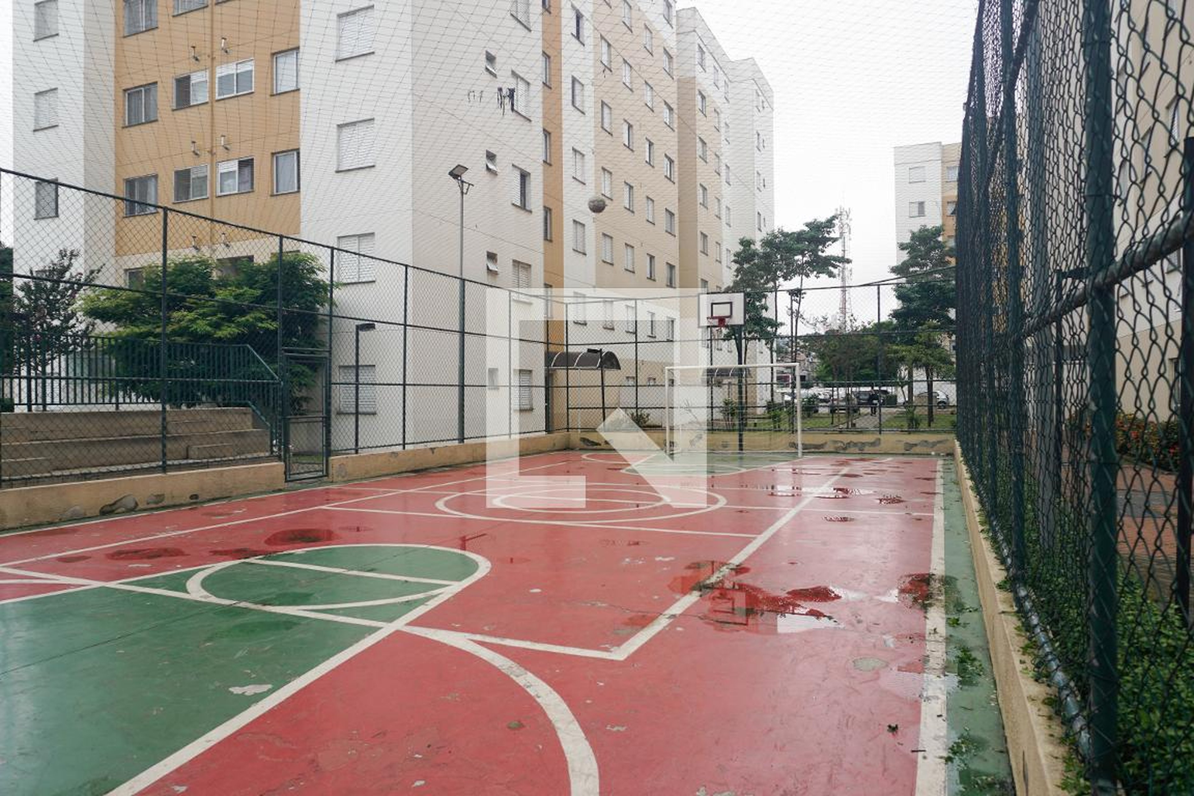 Área comum - Quadra Esportiva - Atual Parque Ecológico