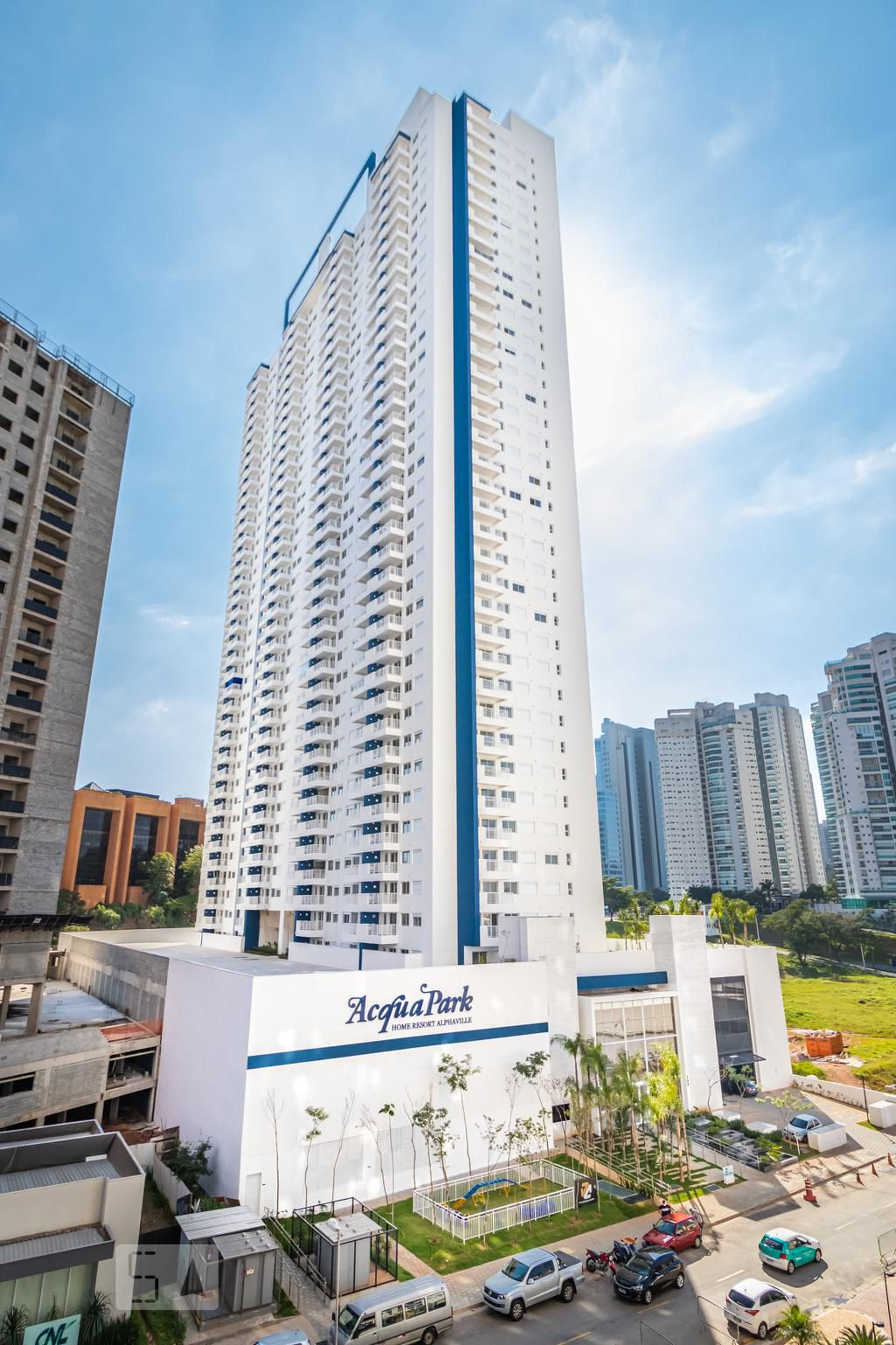 Fachada Condomínio Acqua Park Alphaville