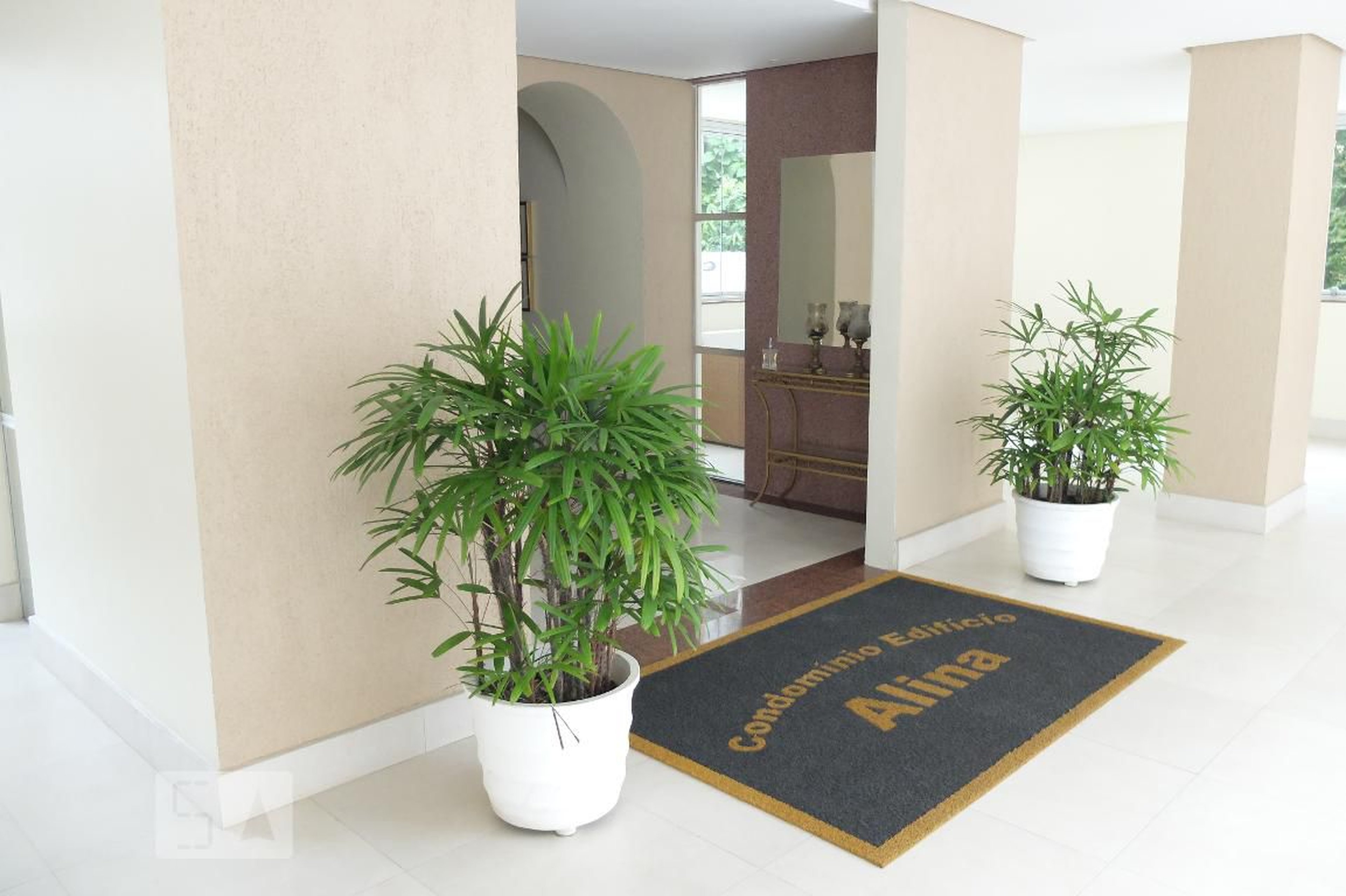 Hall de entrada - Edifício Alina