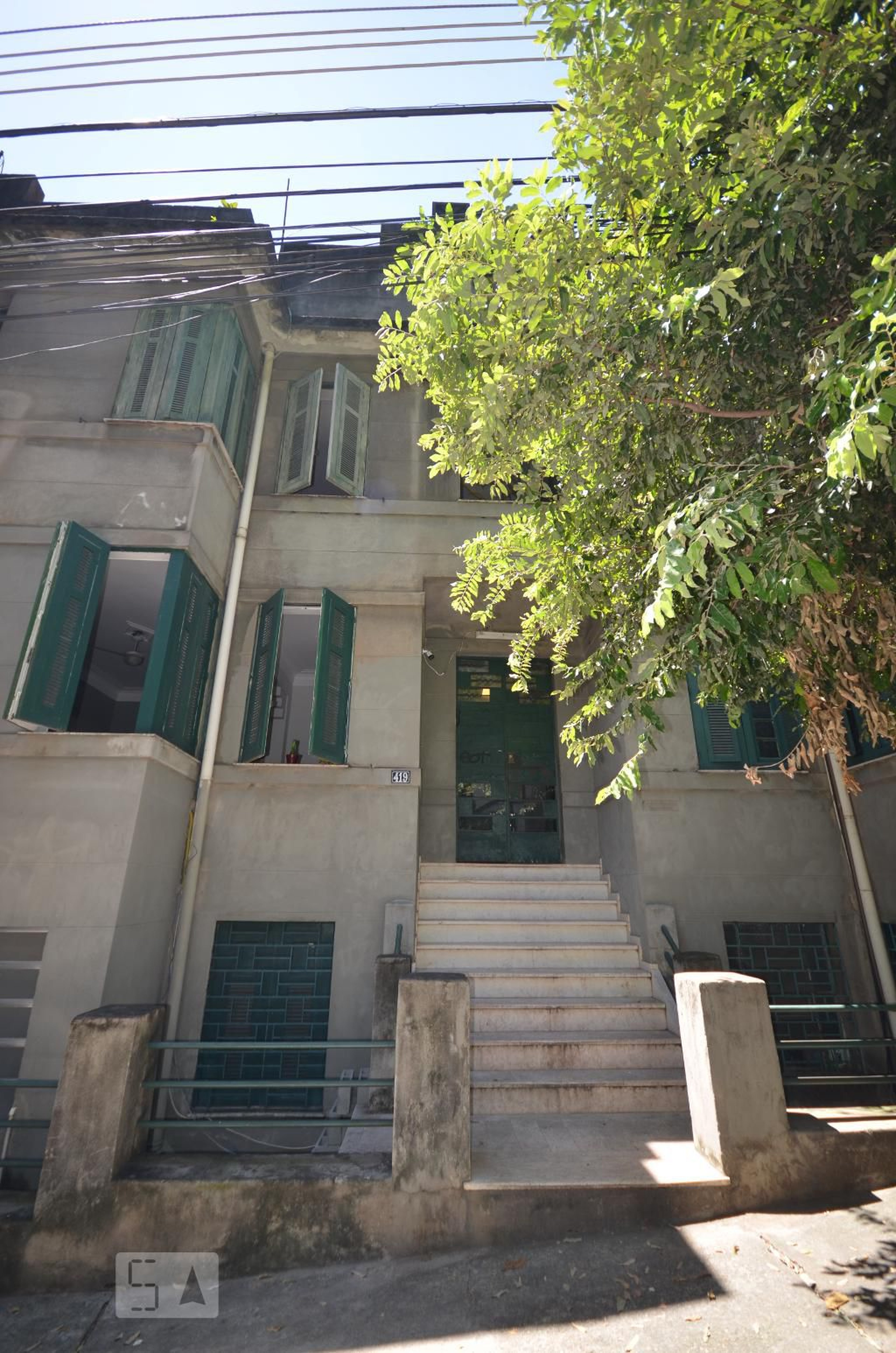 Fachada Condomínio em Rua Cândido Mendes, 419