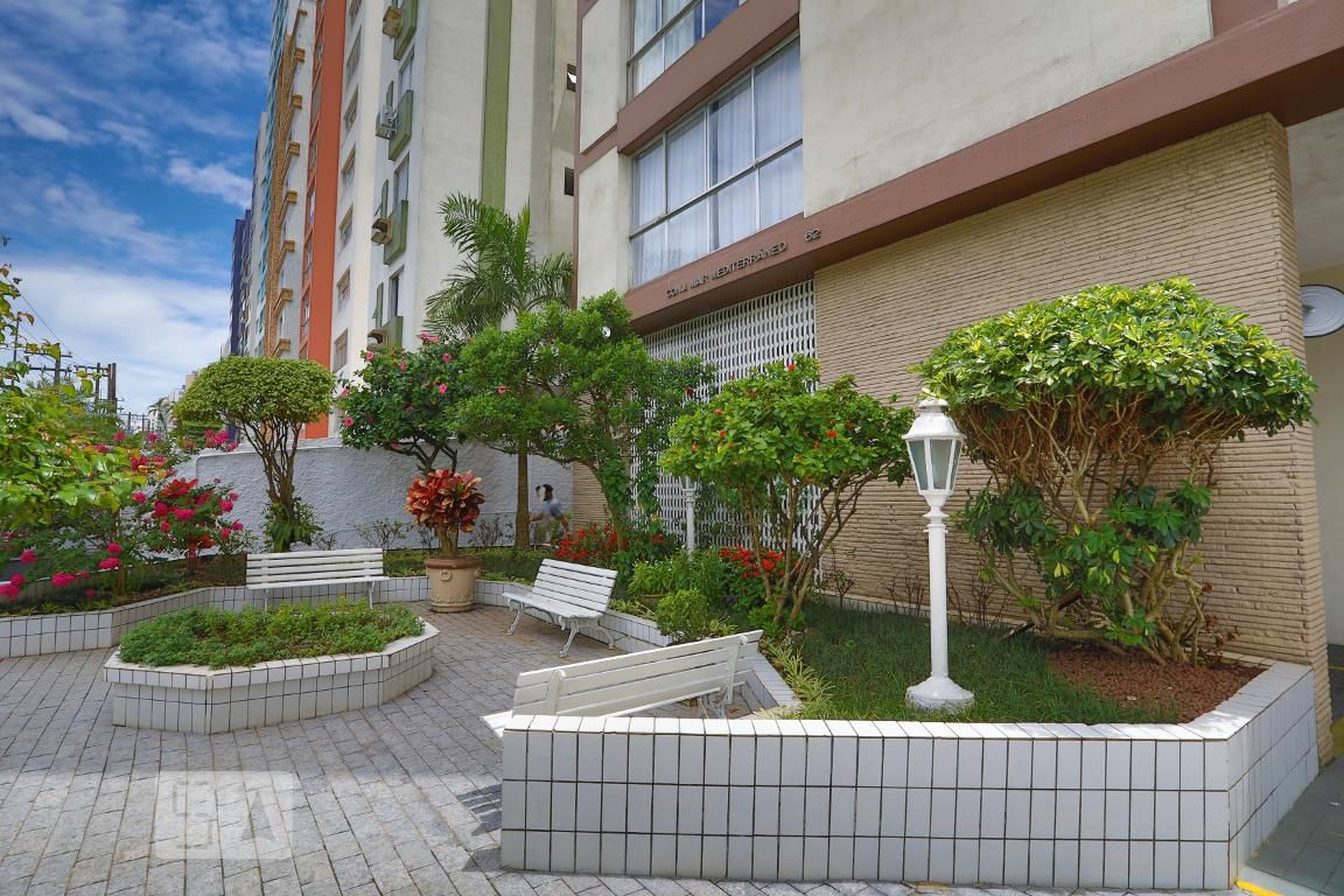 Entrada do prédio - Mar Mediterraneo