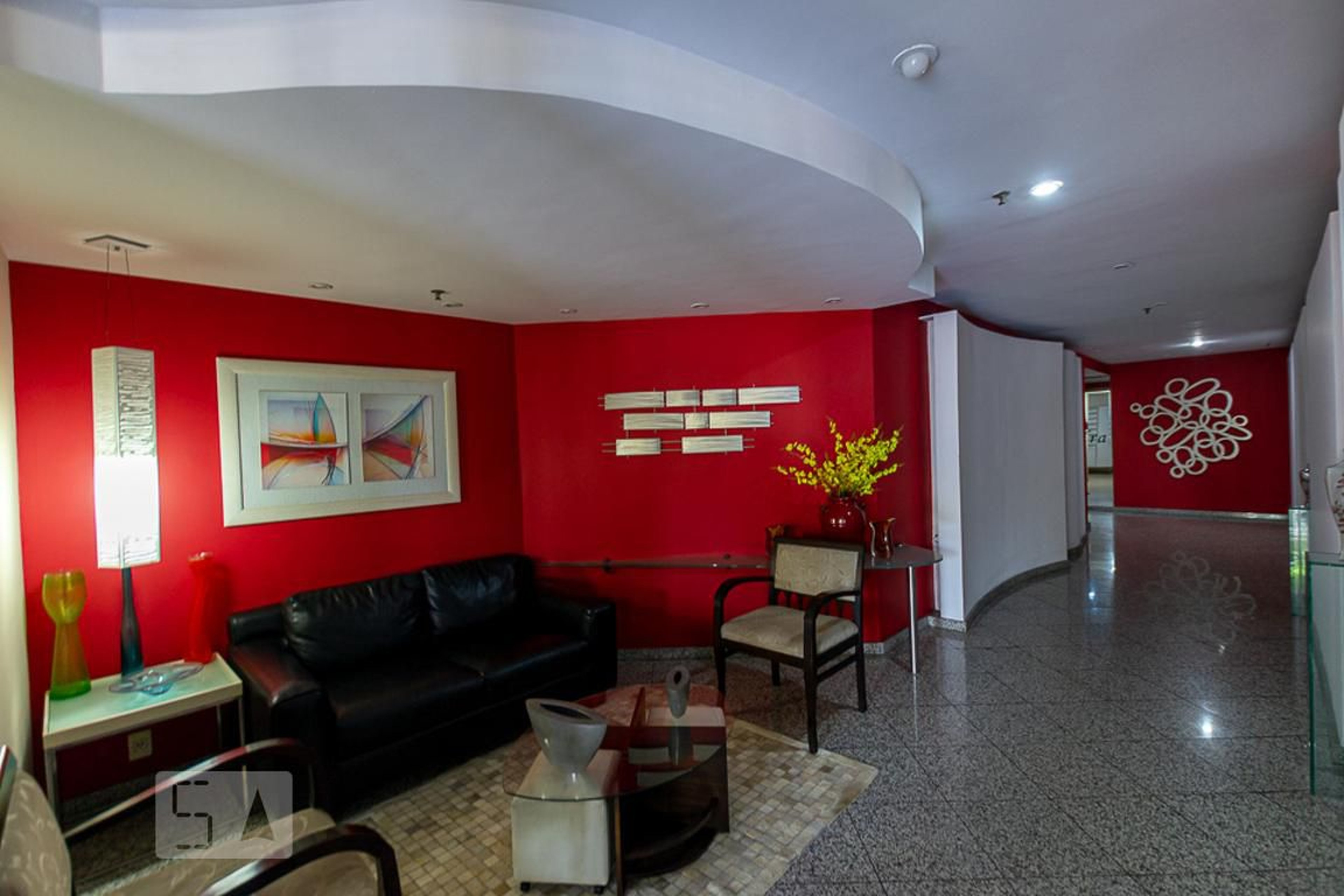 Hall social - Edifício Pontevedra