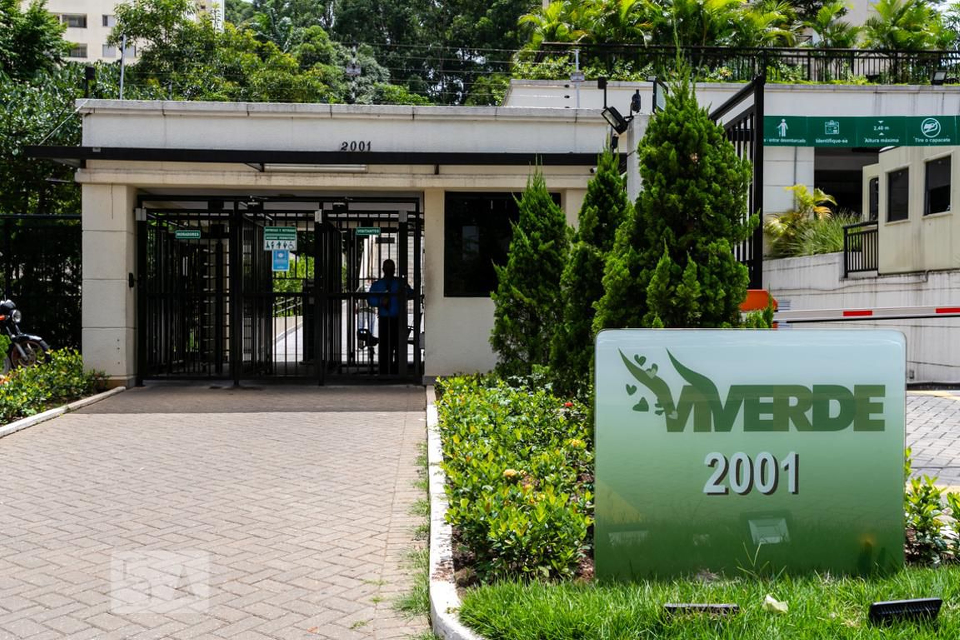 Fachada do Condomínio Residencial Viverde