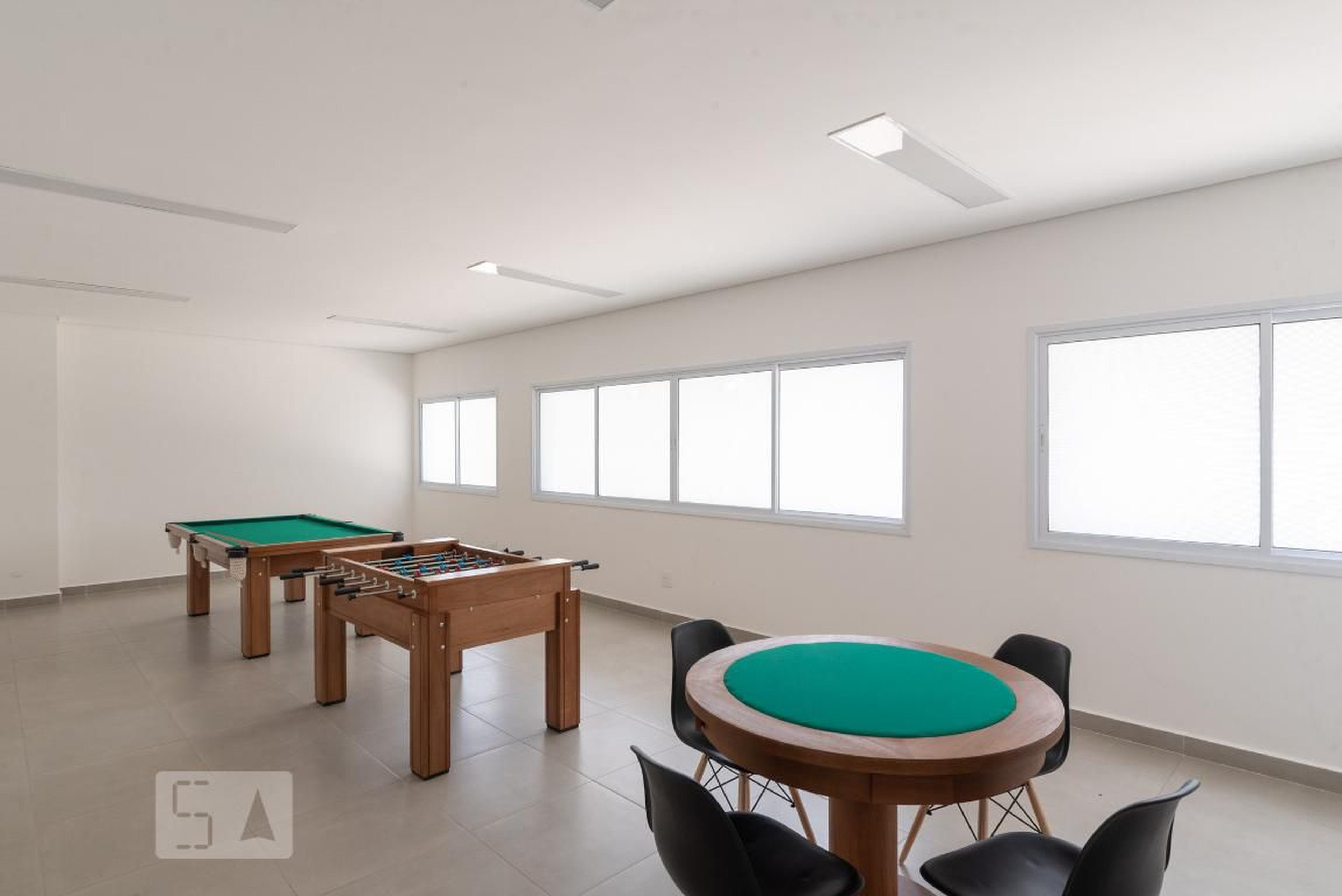 Salão de jogos - Edifício Via Cruzeiro
