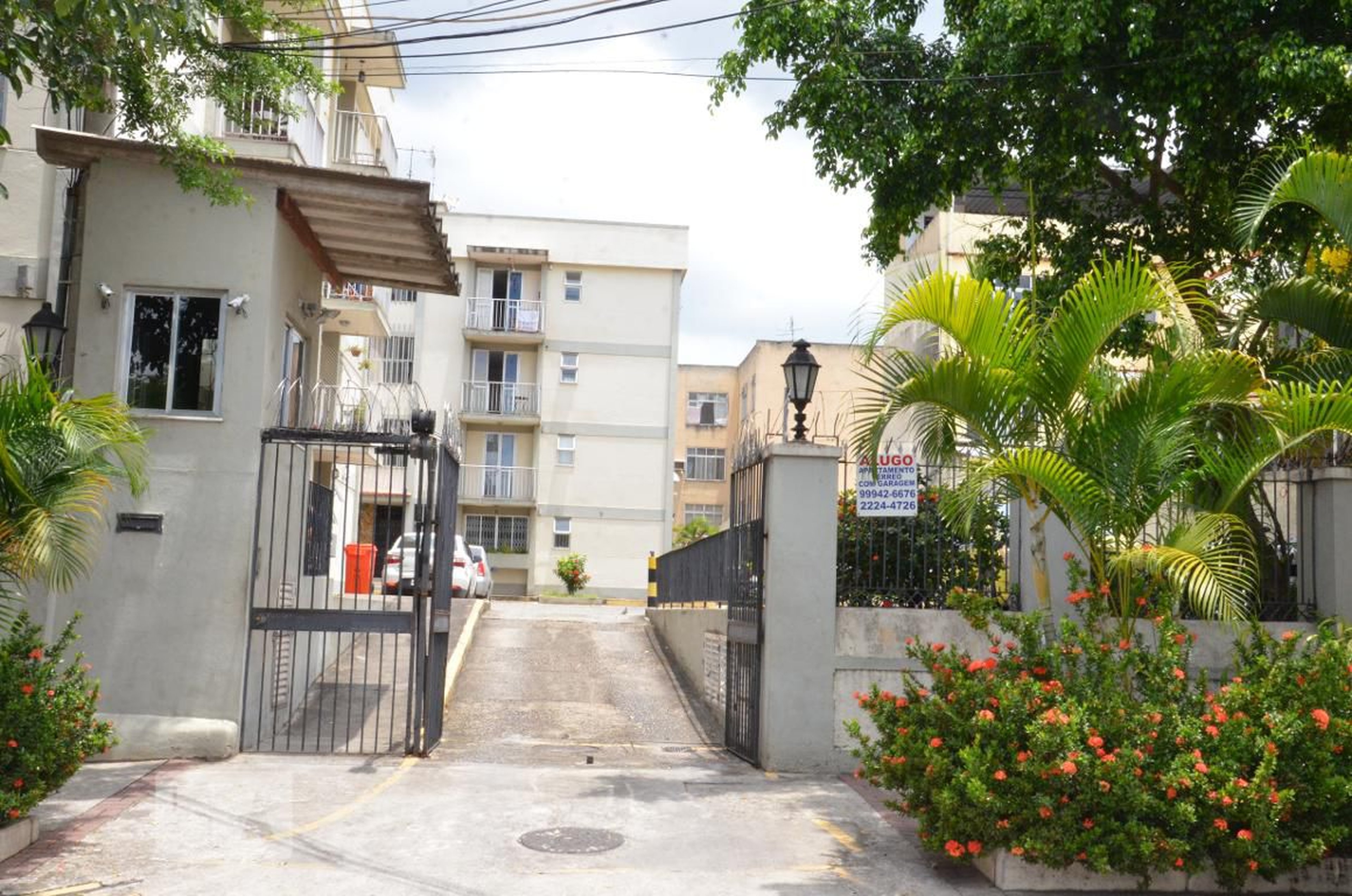 Entrada do prédio - Residencial Bouganville