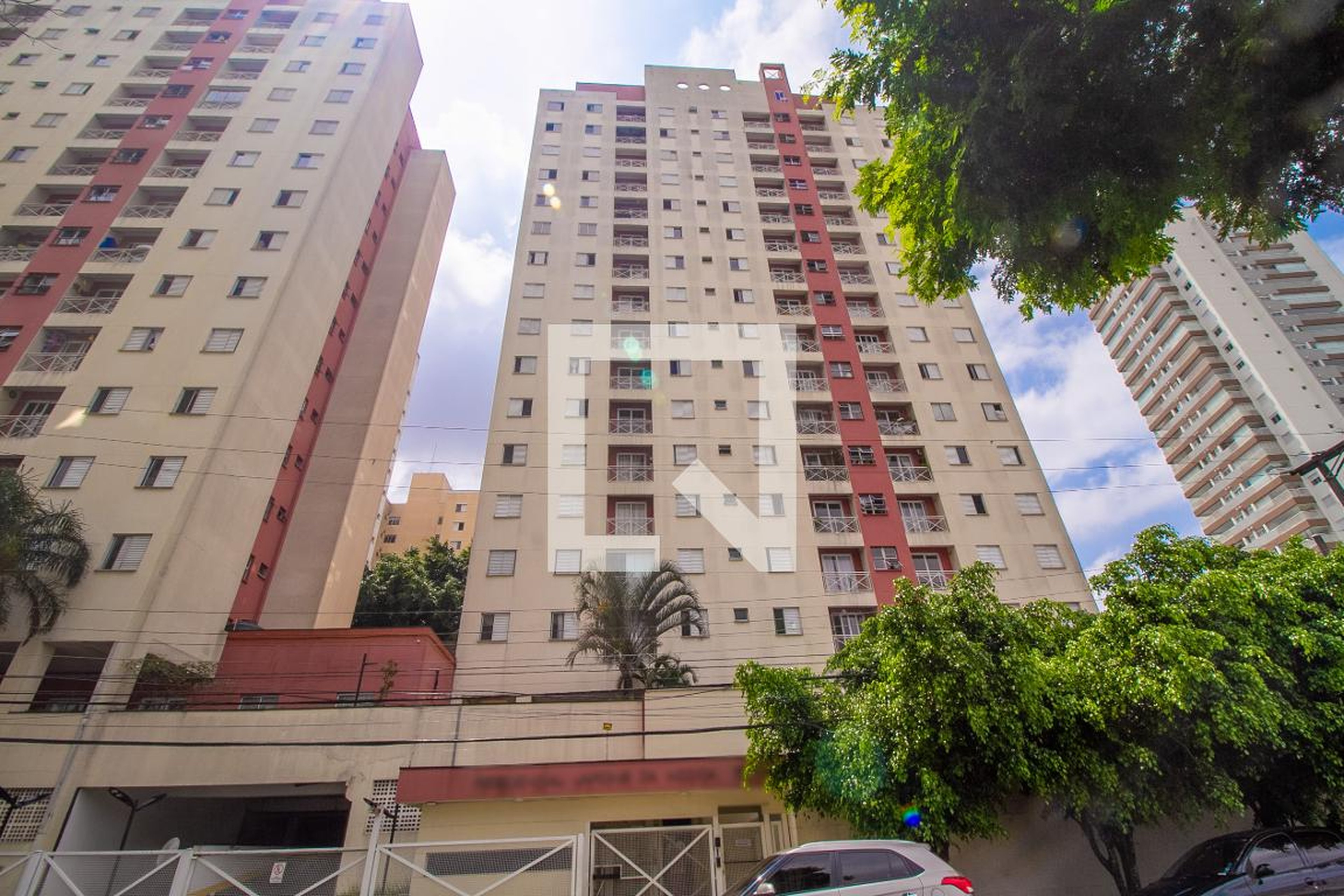 Fachada do Condomínio Residencial Jardins da Moóca