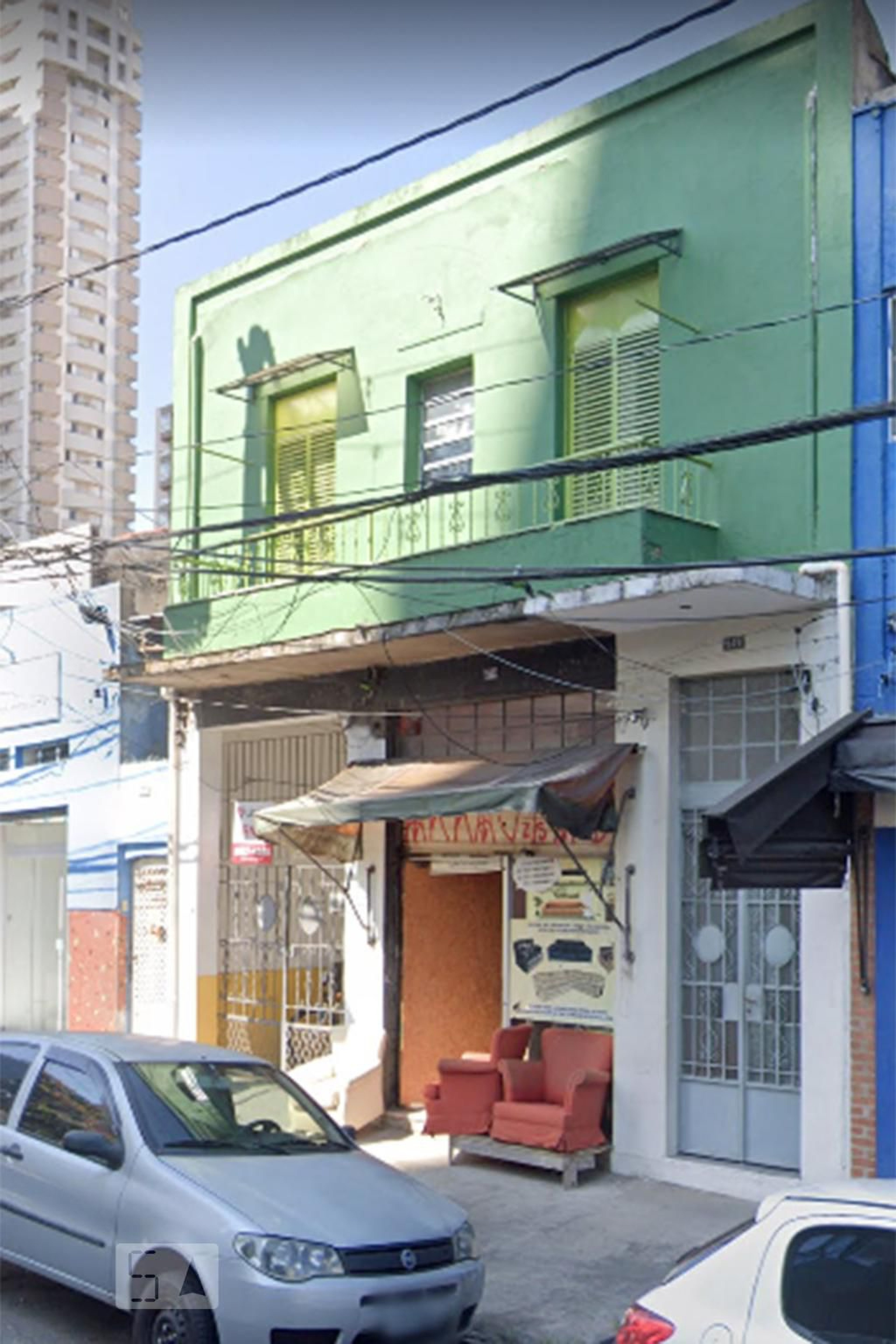 Fachada Condomínio em Rua Ministro Ferreira Alves, 949