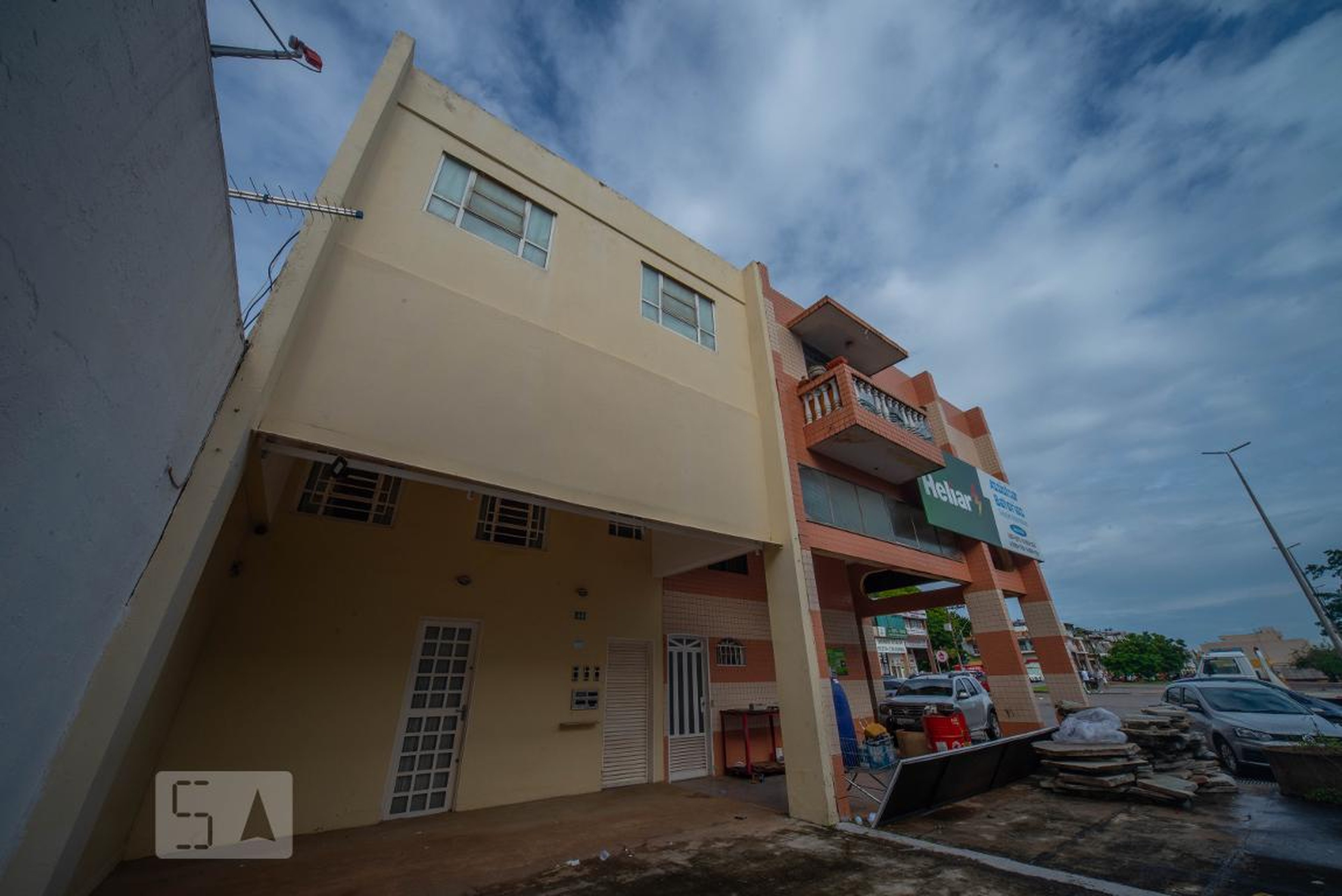 Fachada Condomínio SCLRN 713, BL e