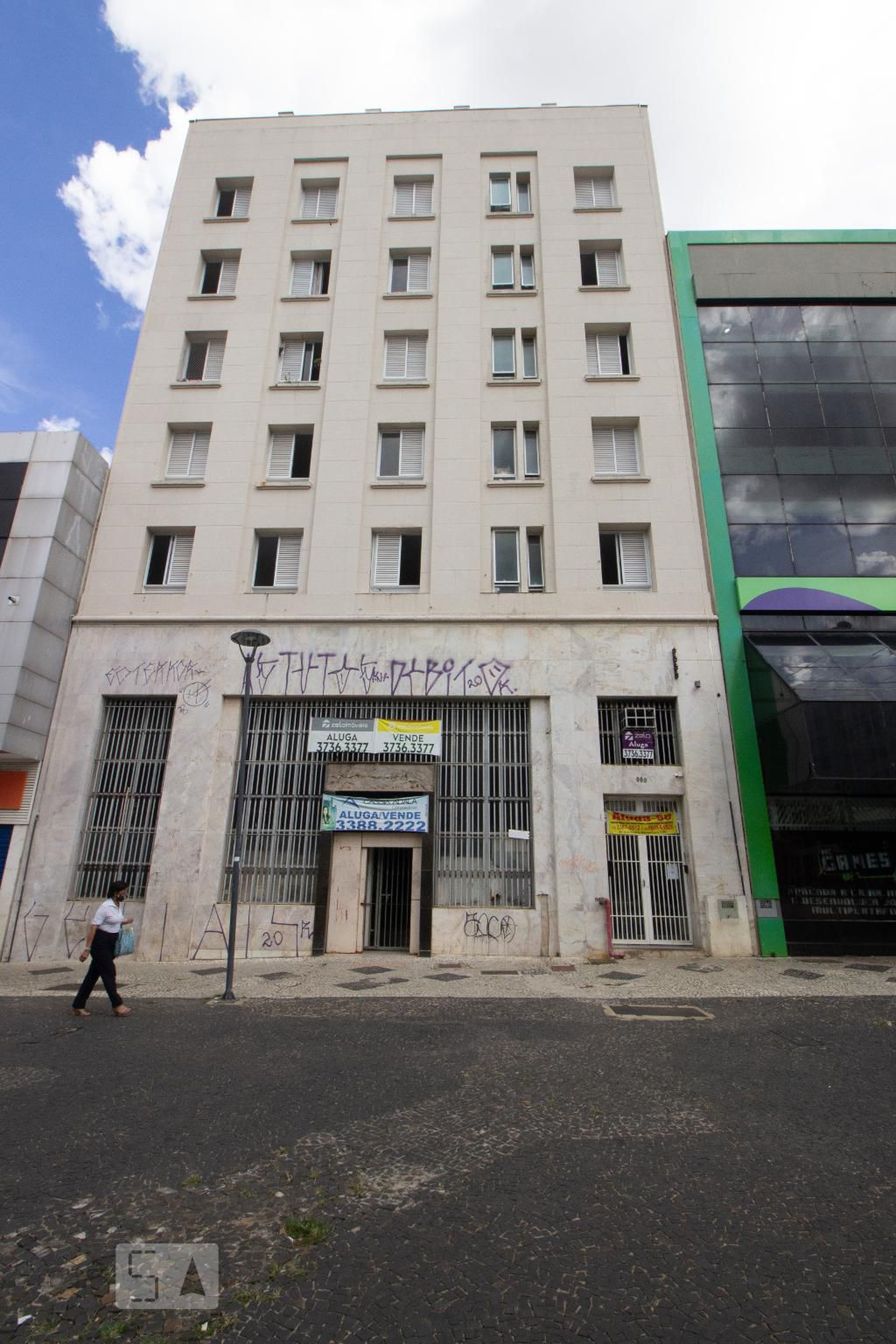 Fachada Condomínio em Avenida Campos Sales, 968