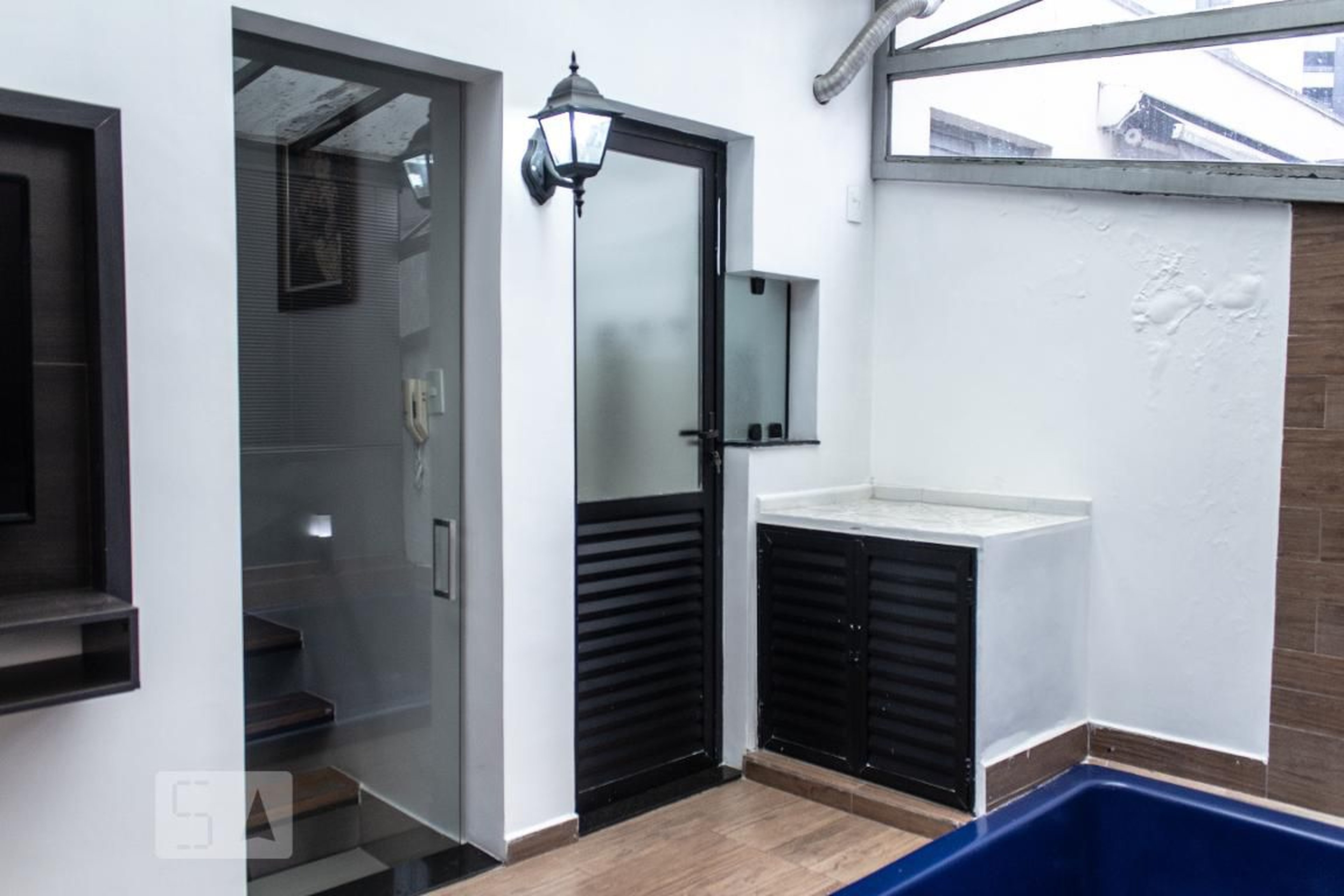 Área da piscina - Edifício Lucilene