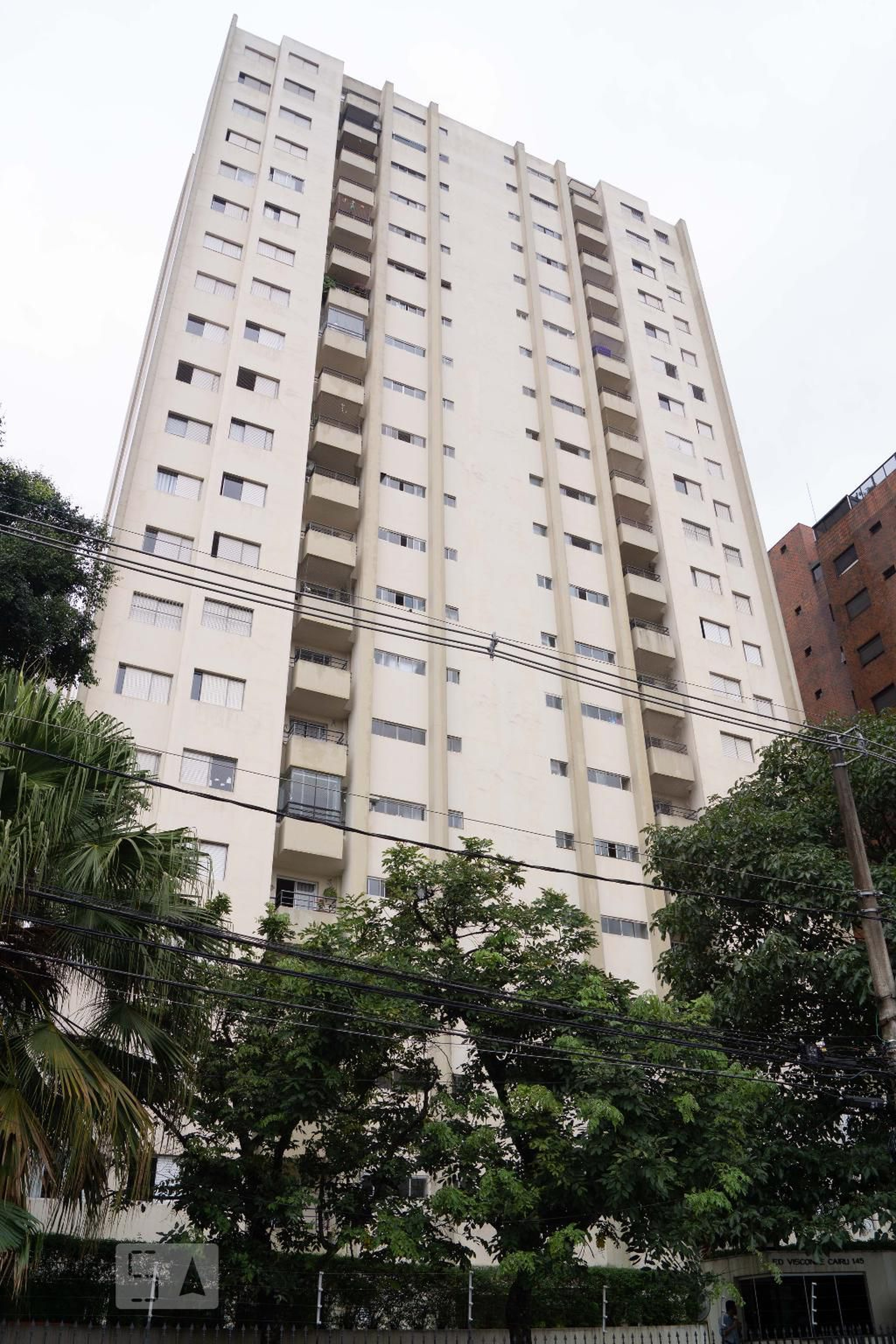 Fachada do Prédio Edifício Visconde de Cairú