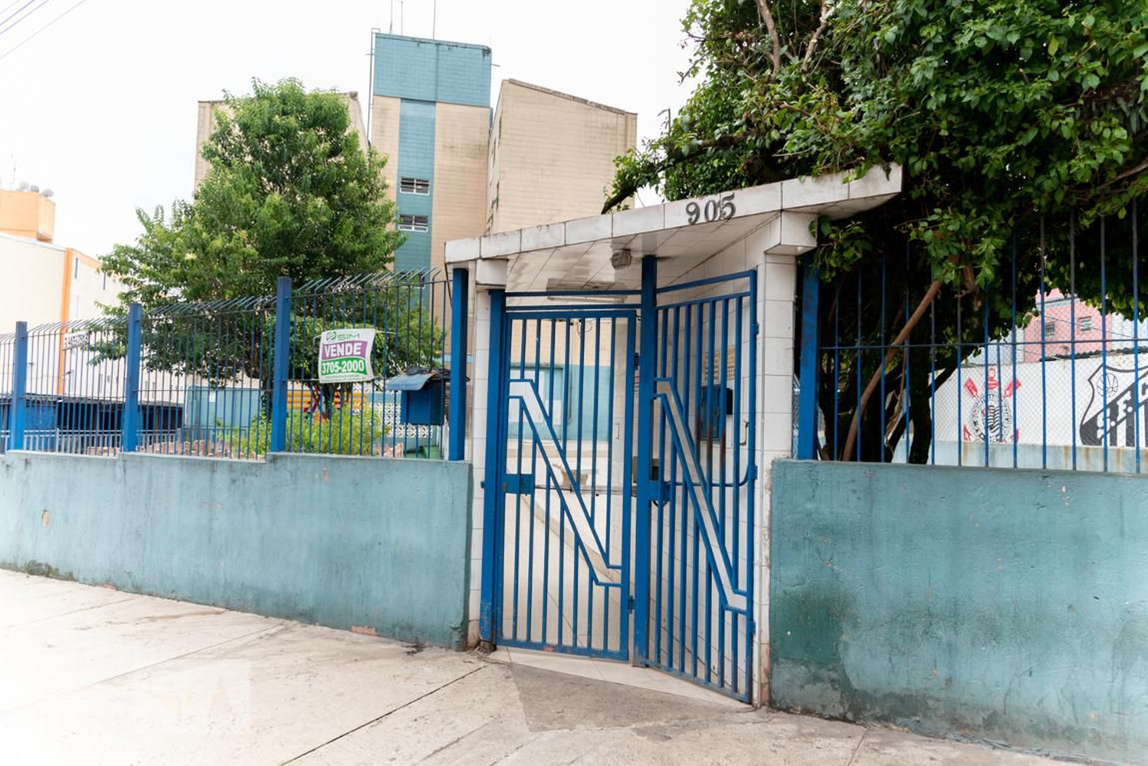 Fachada do Condomínio Condomínio Cj. Habitacional Teotônio Vilela