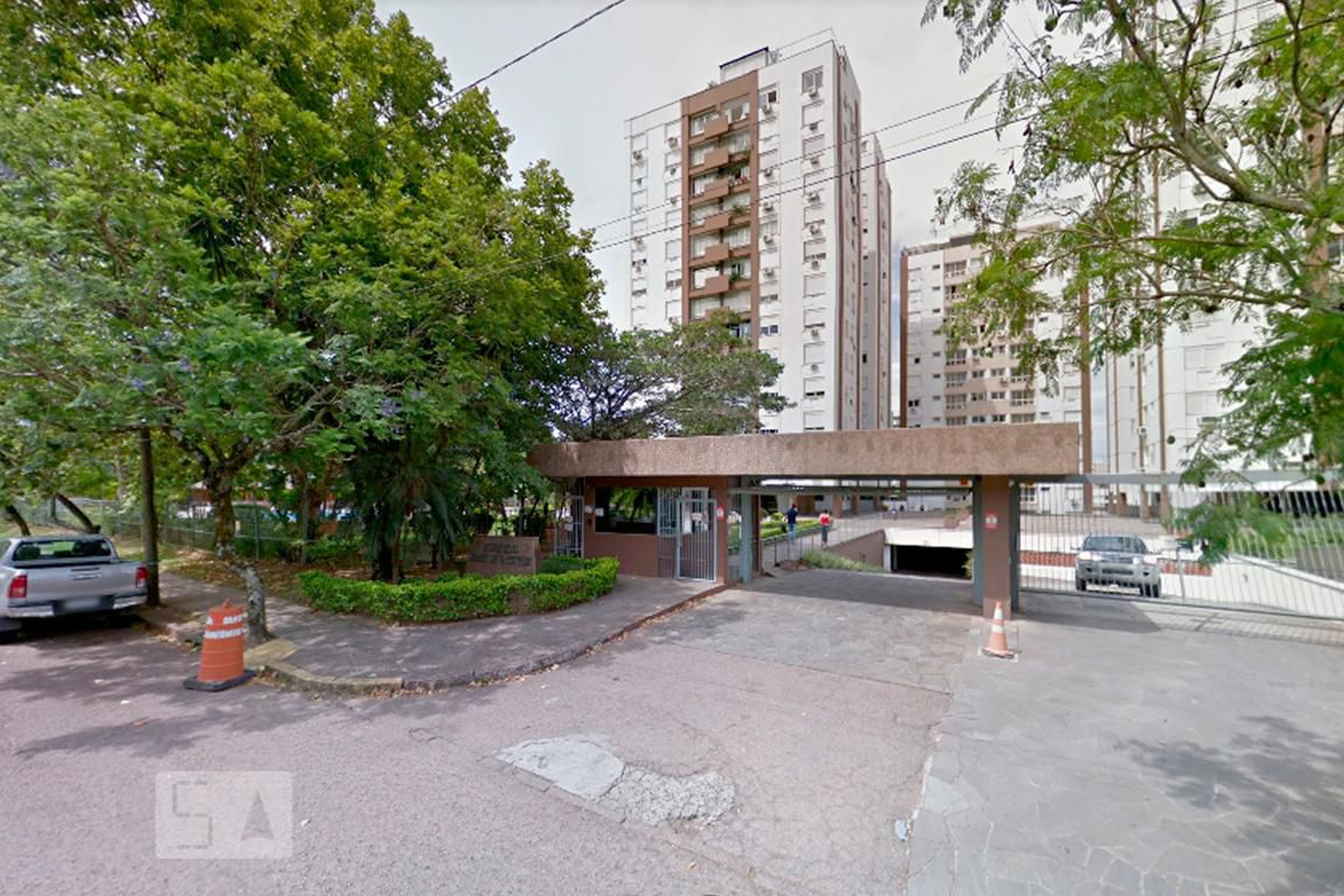 Fachada do Condomínio Residencial Vergéis de Dona Matilde