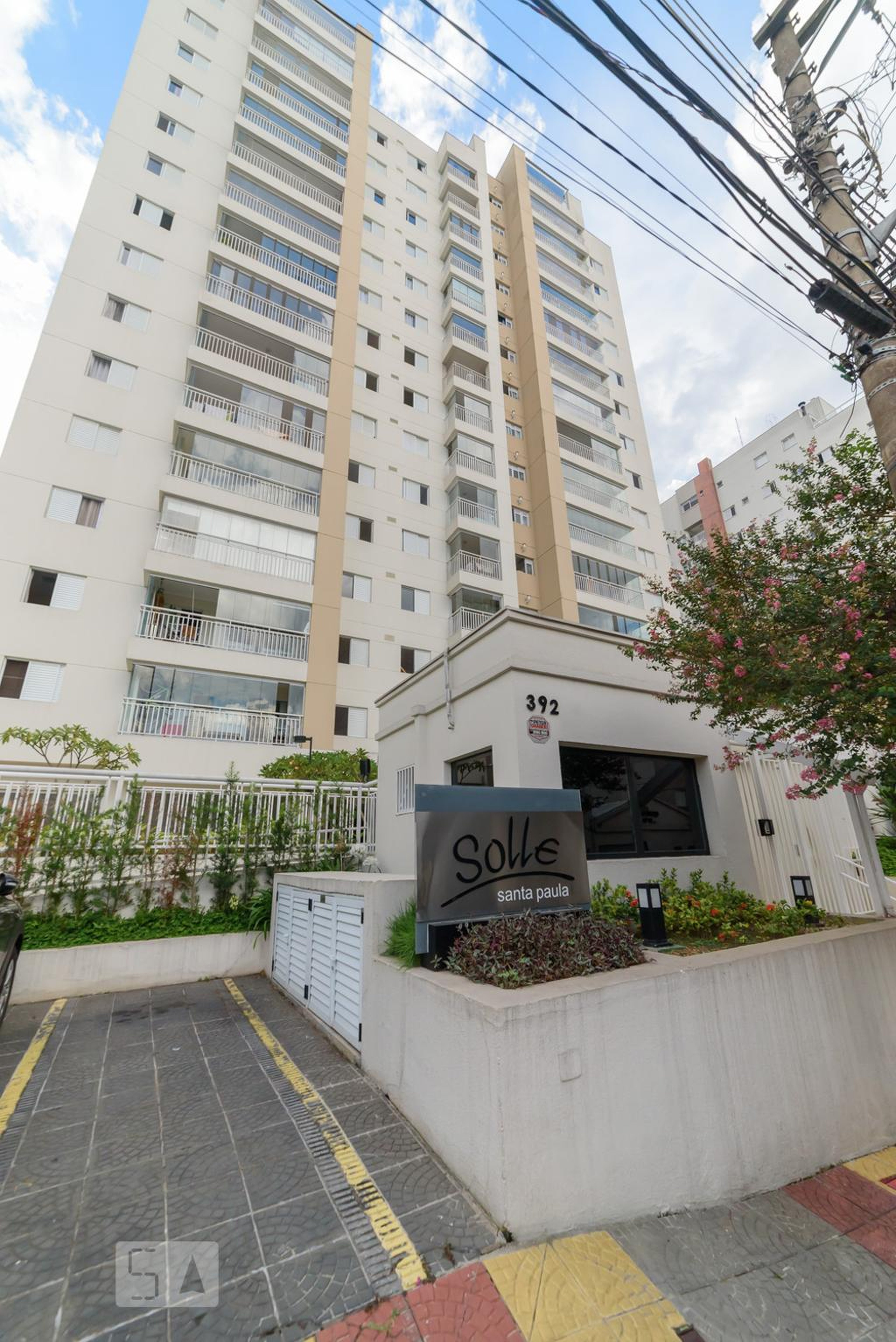 Fachada do Prédio Residencial Solle