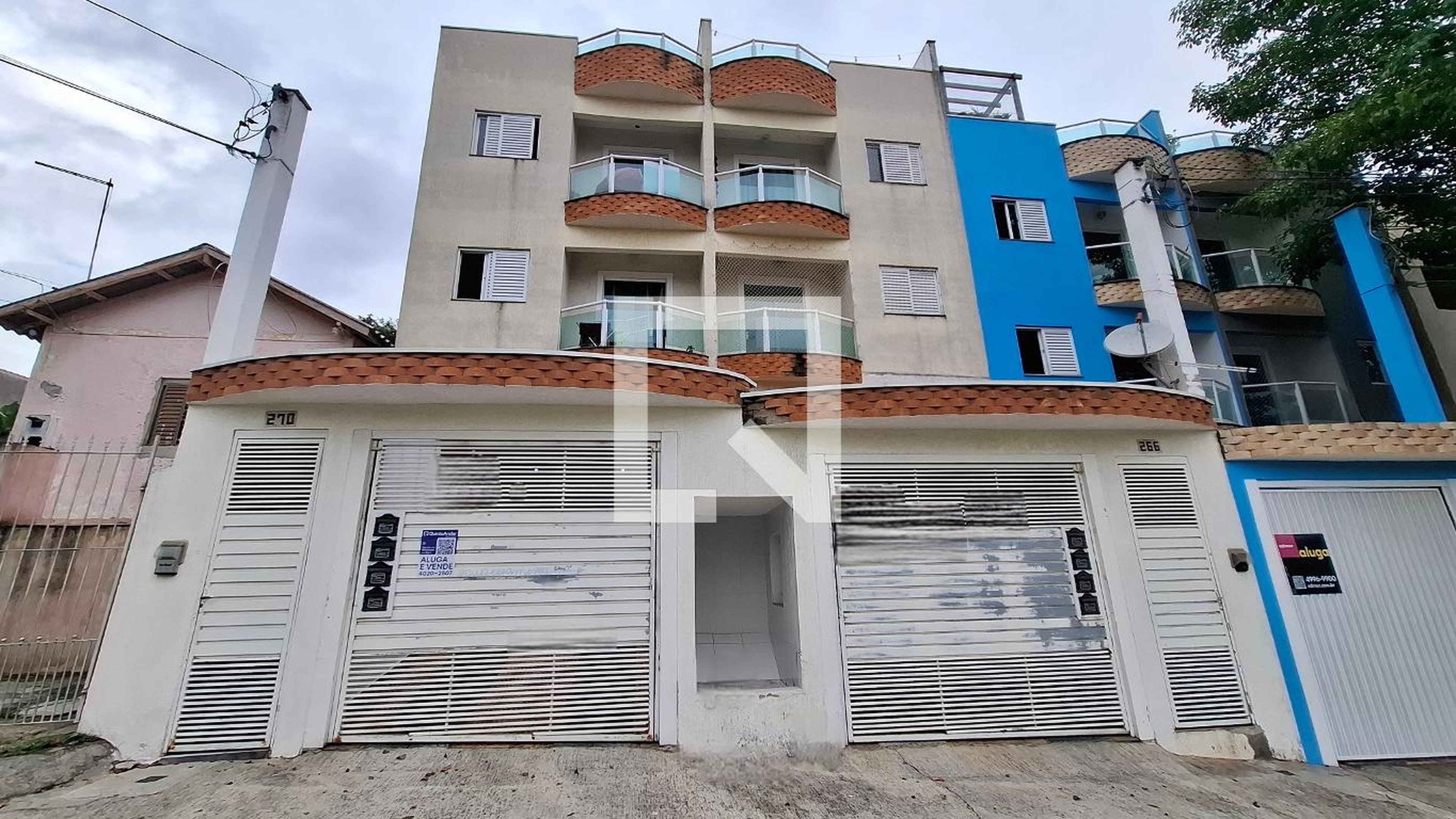 Fachada Condomínio em Rua Santo Antônio, 270