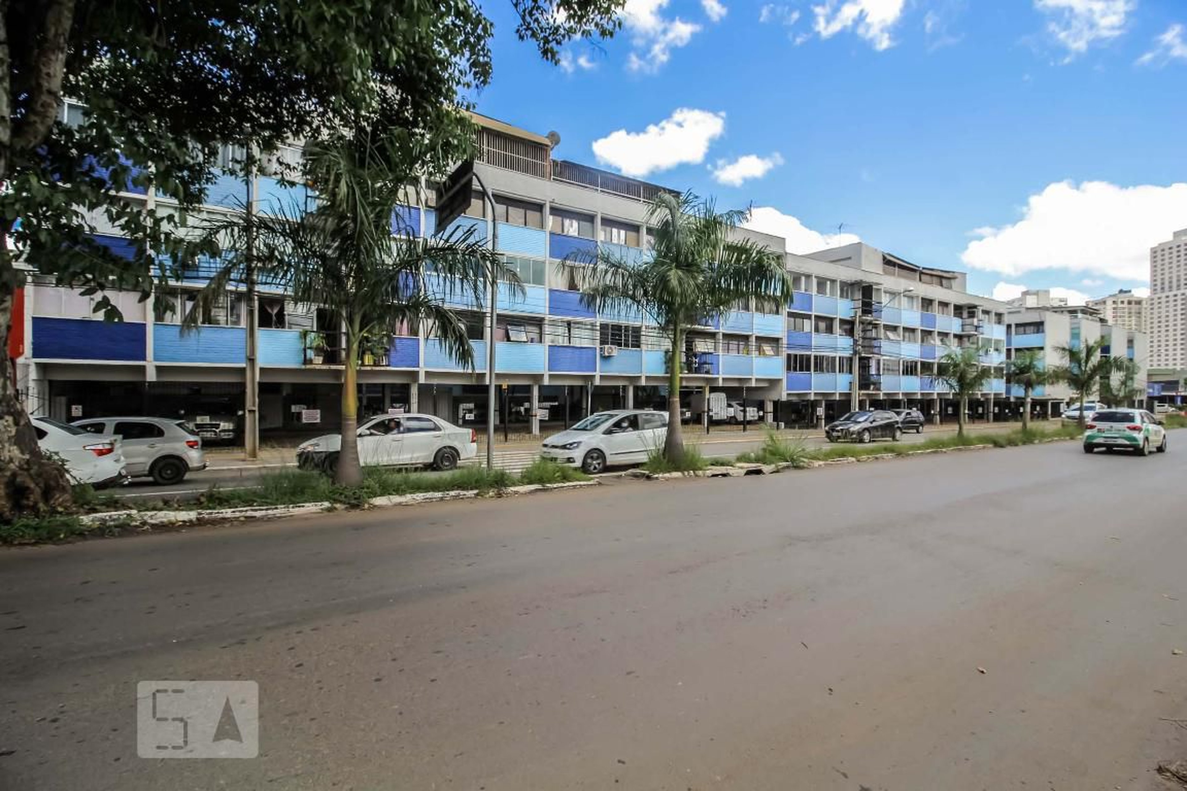 Fachada do Condomínio Edifício Olímpico