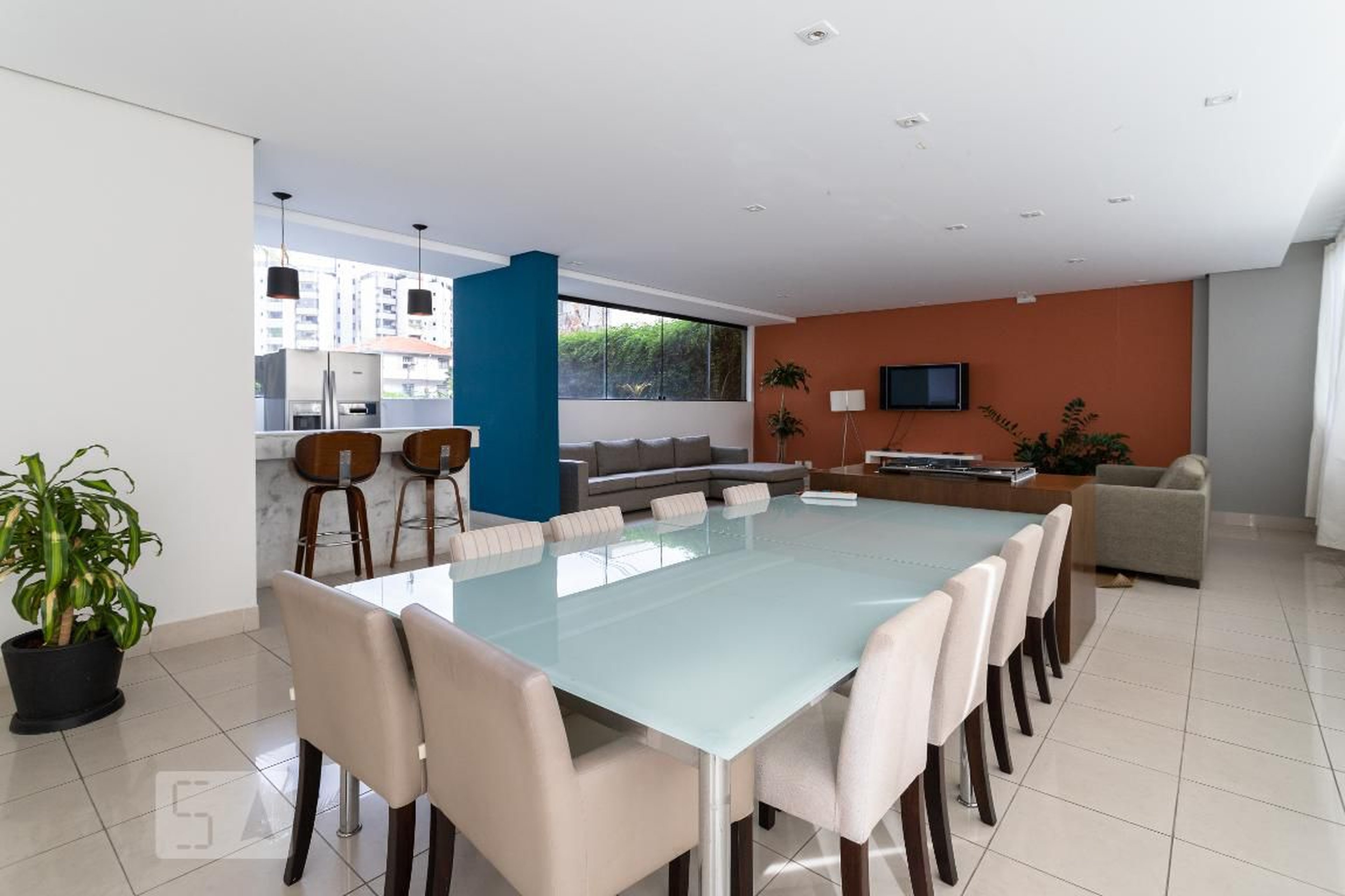 Salão Gourmet - Girassol Residence