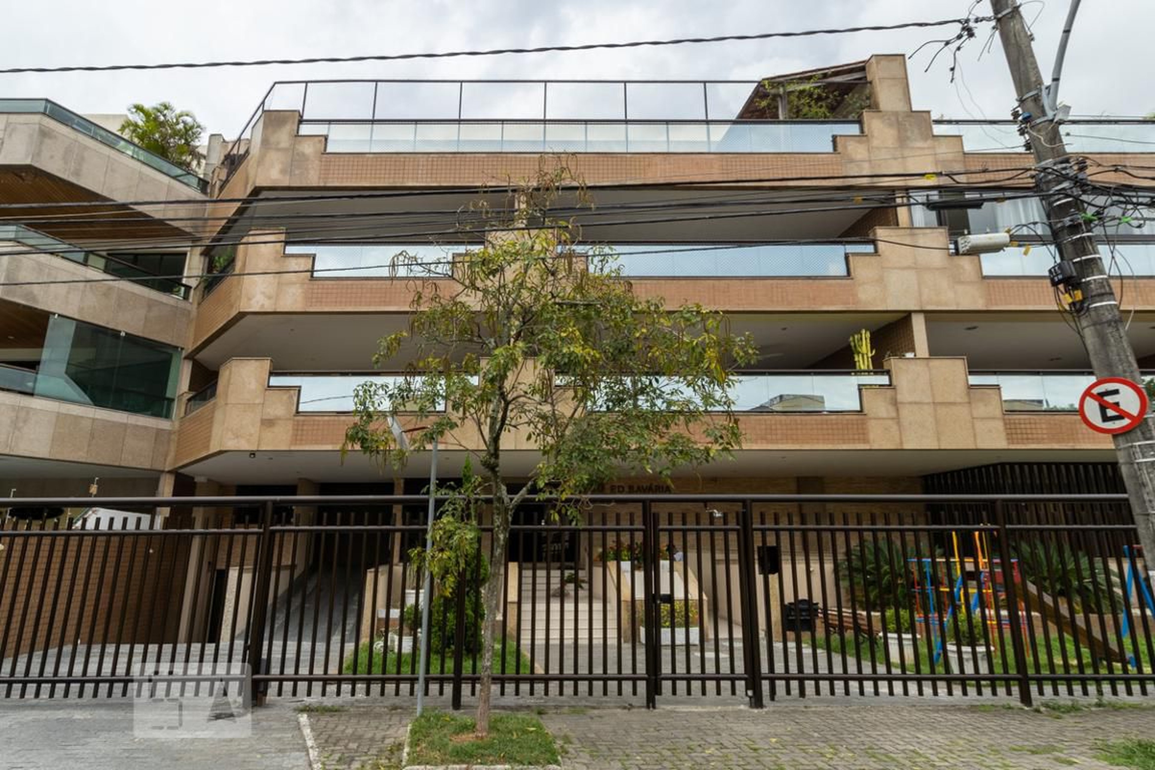 Fachada do Prédio Edifício Bavária