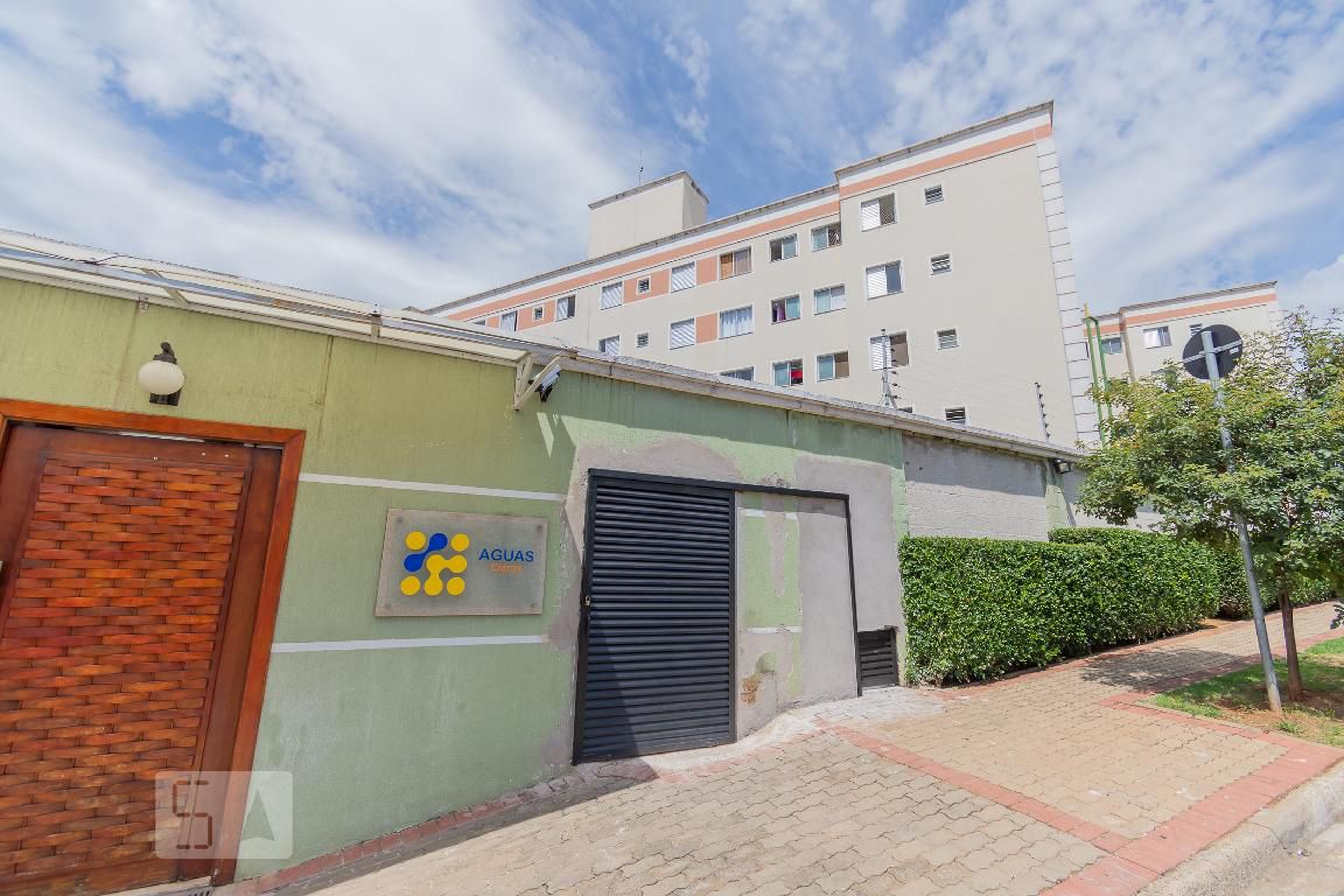 Fachada do Condomínio Condomínio Águas Claras  Residencial