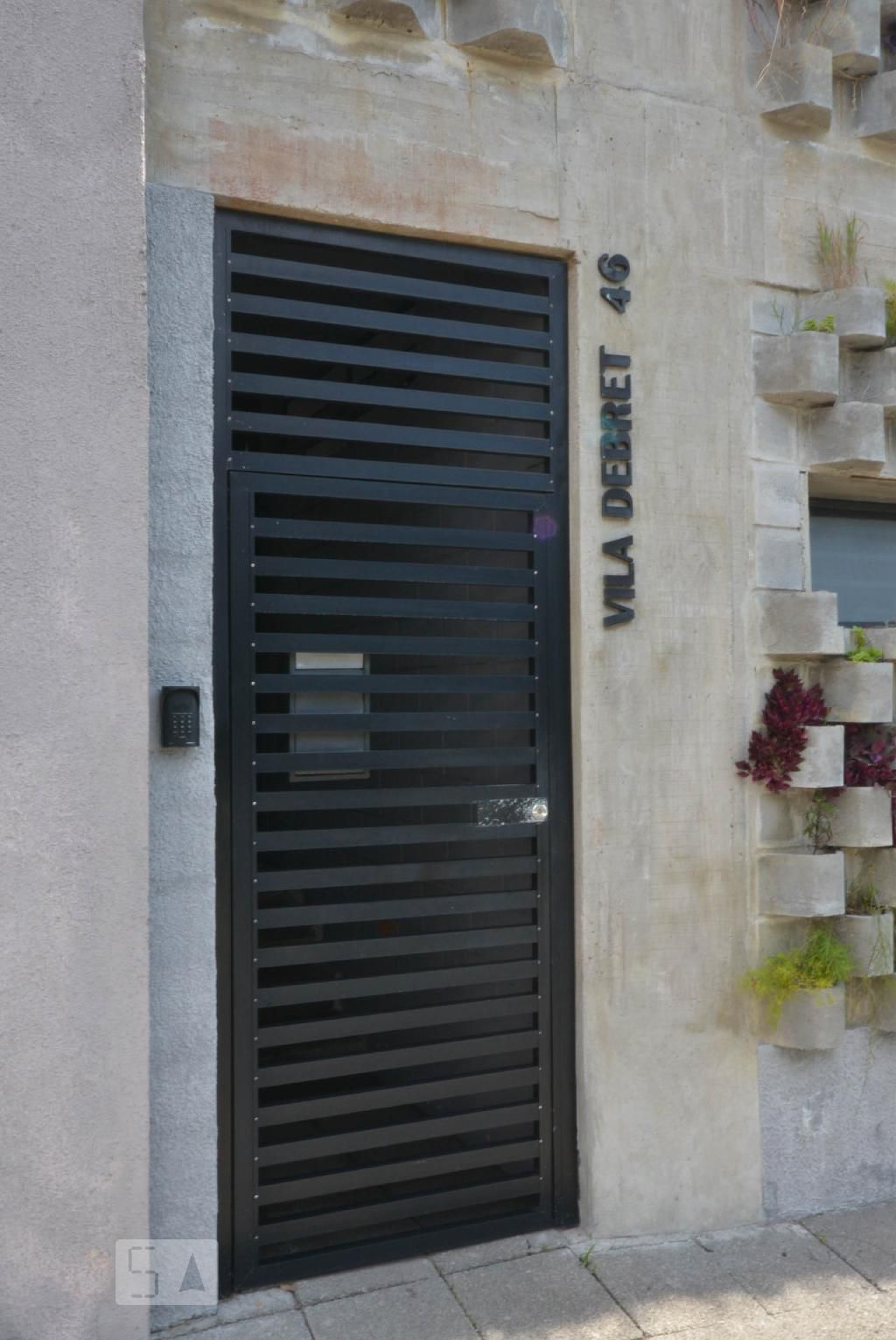 Entrada - Edifício Vila Debret