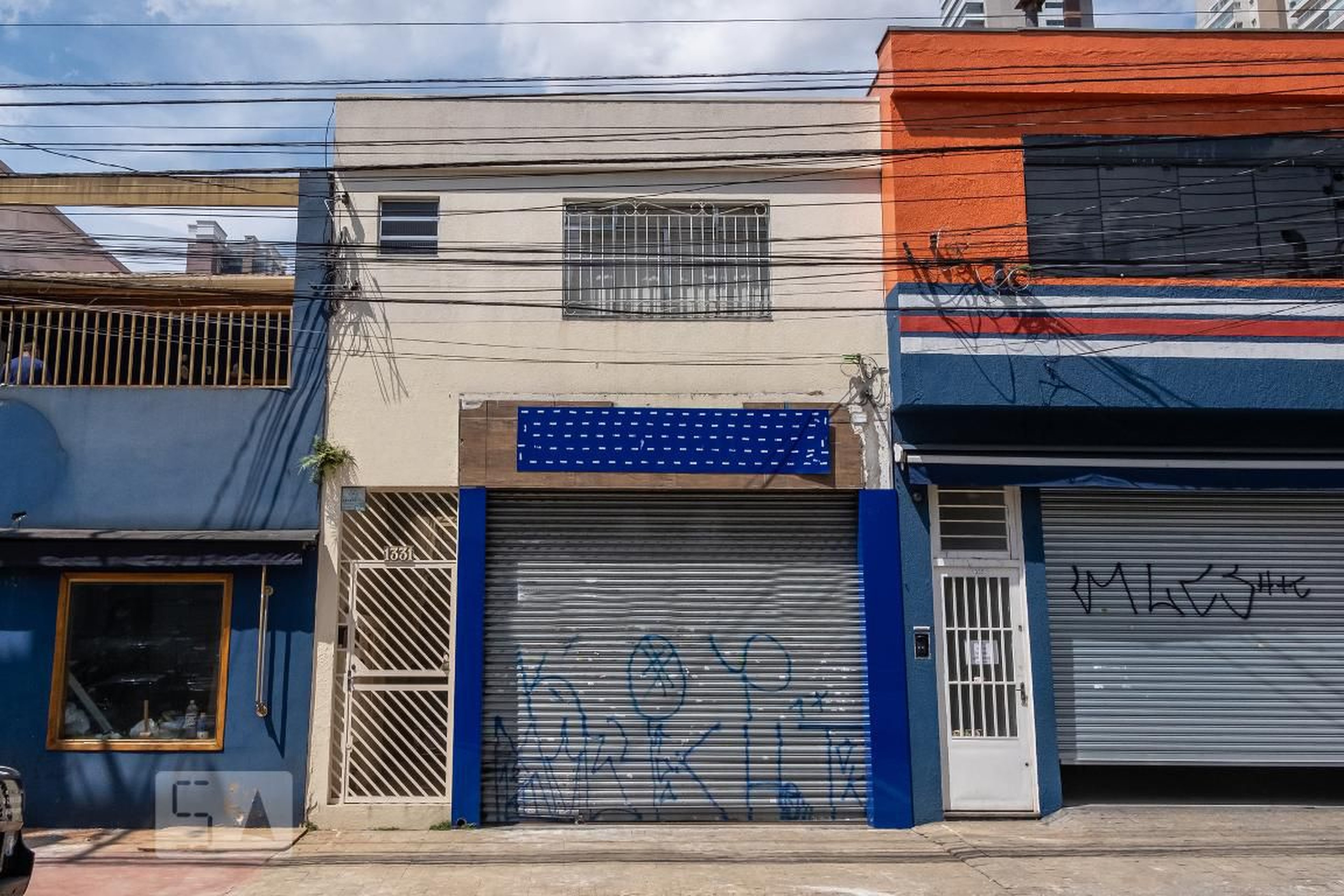 Fachada Condomínio em Rua Itapura, 1331