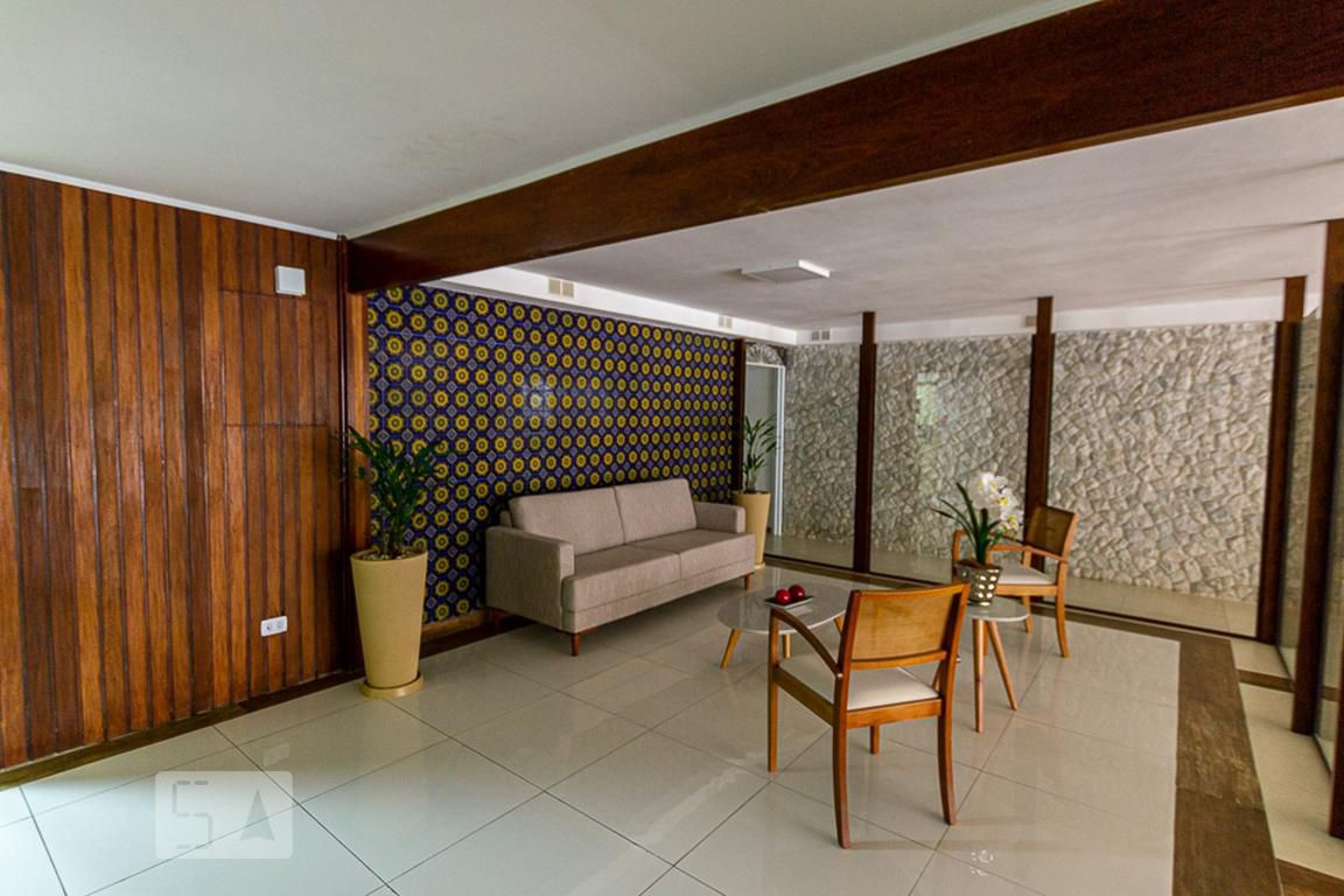 Hall social - Edifício Mar Dele Plata