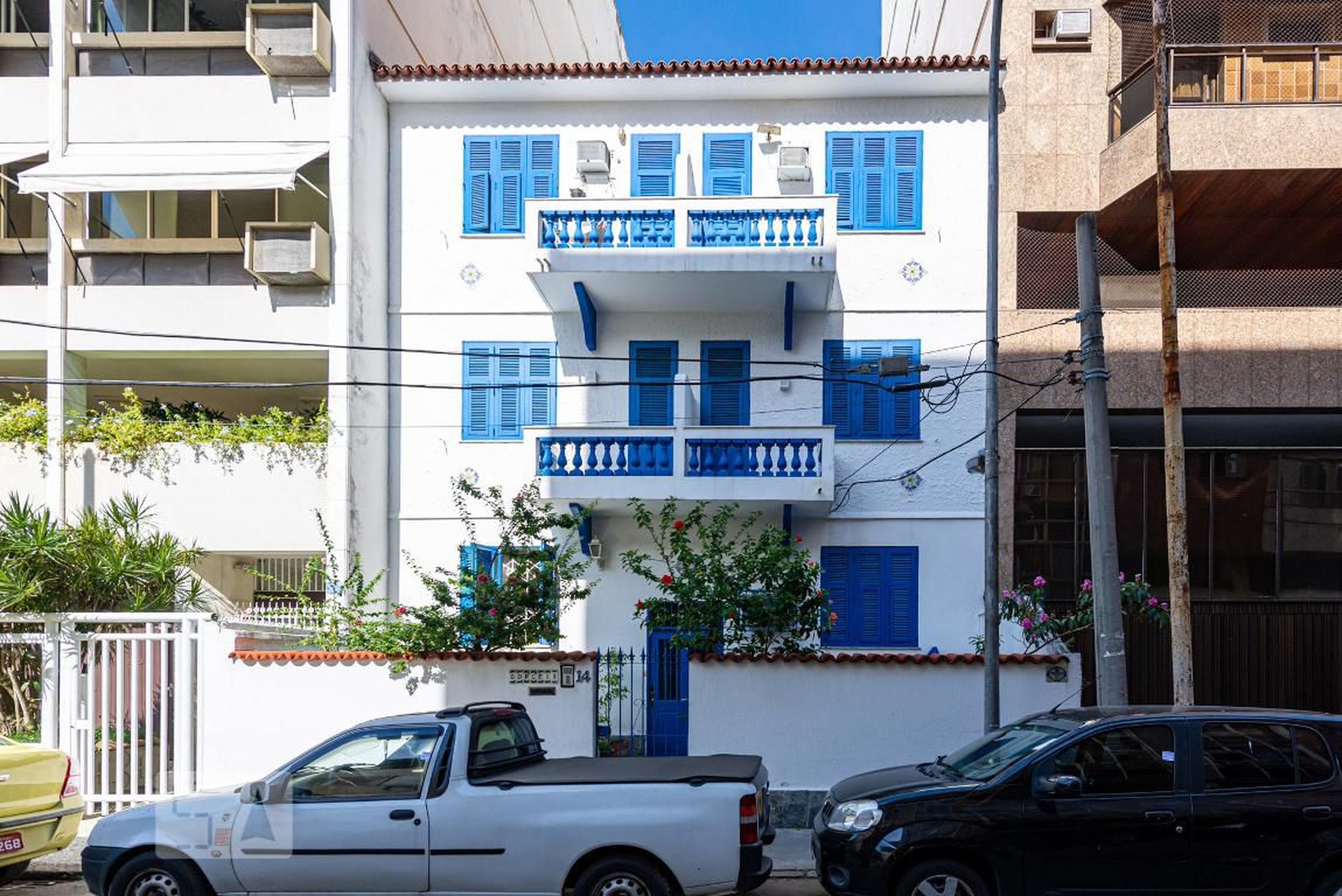 Fachada Condomínio em Rua Gorceix, 14