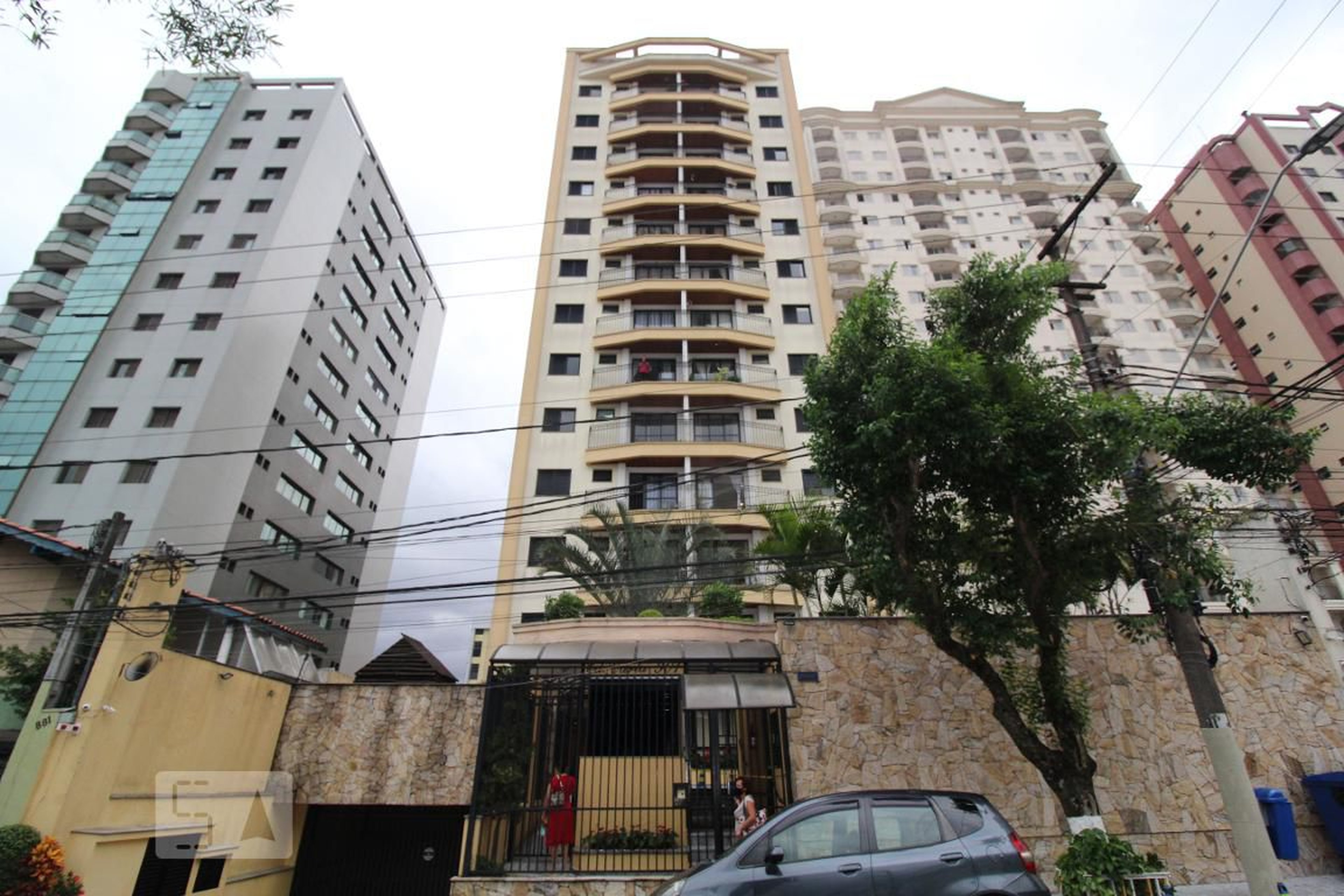 Fachada Condomínio em Rua Santo Antonio, 901