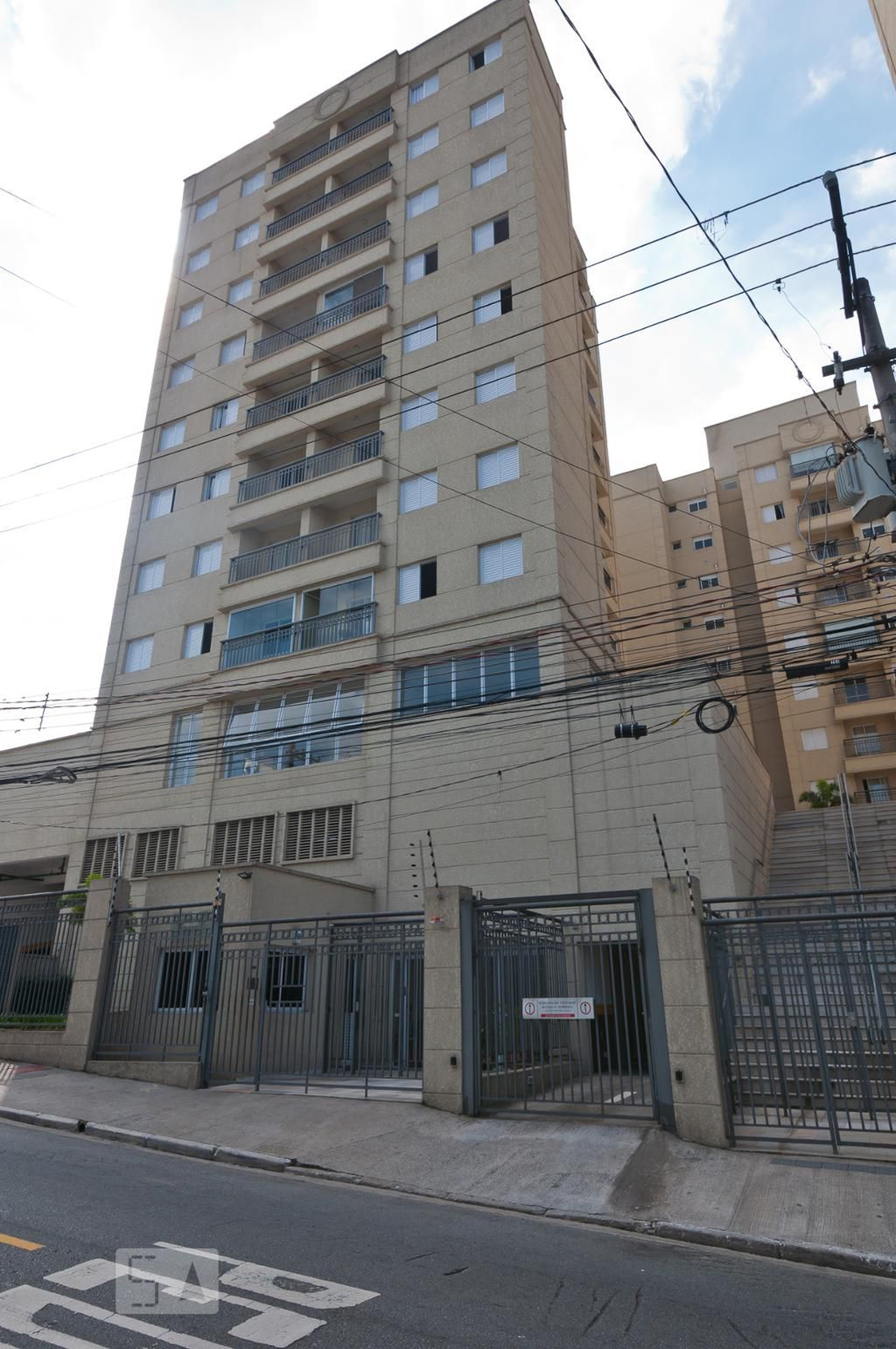 Fachada do Condomínio Residencial Brisbane